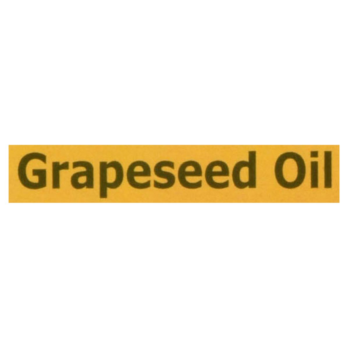 Unico 100% Pure Grapeseed Oil — ingredients list (English)