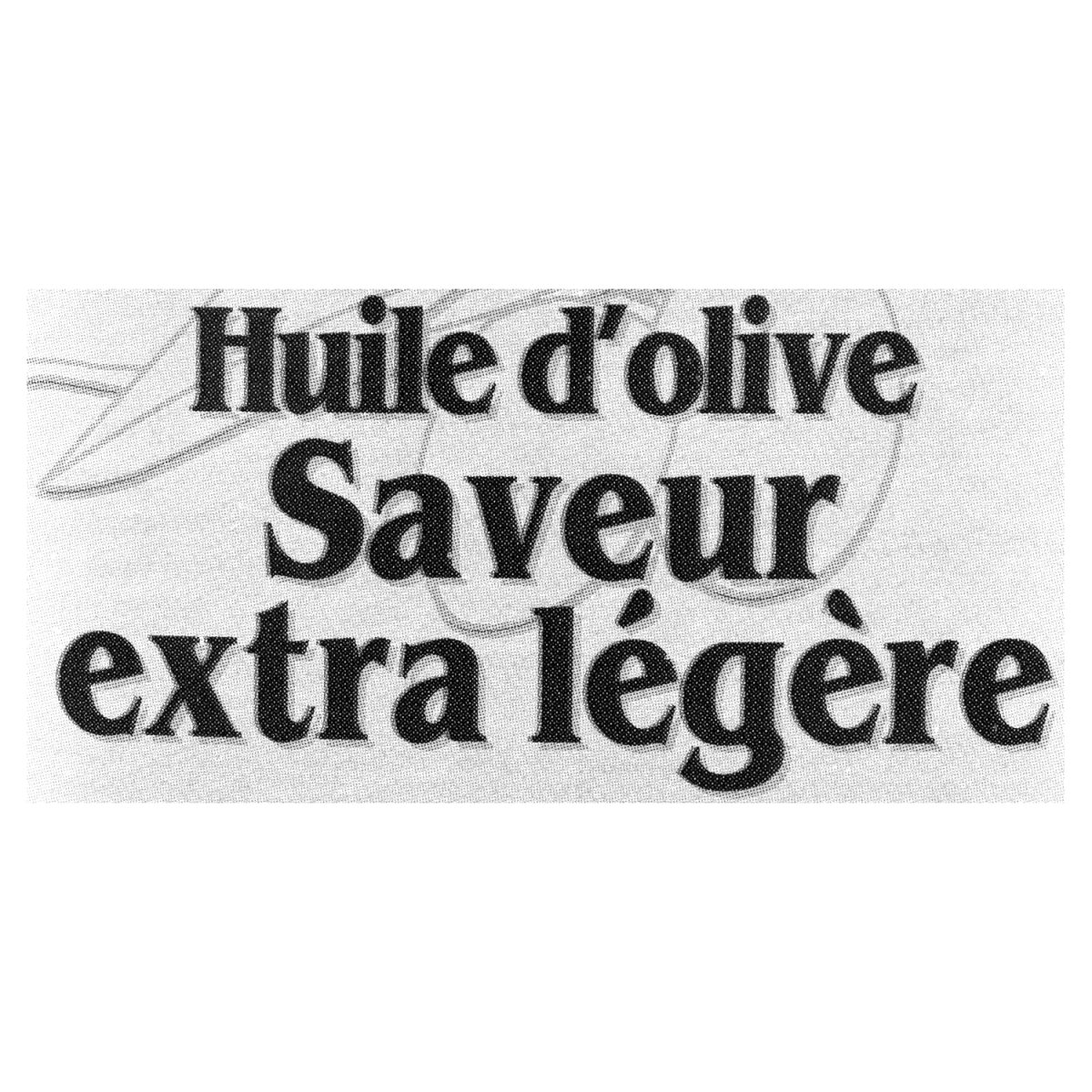 Gallo Huile d'olive Saveur extra légère — liste d'ingrédients (français)