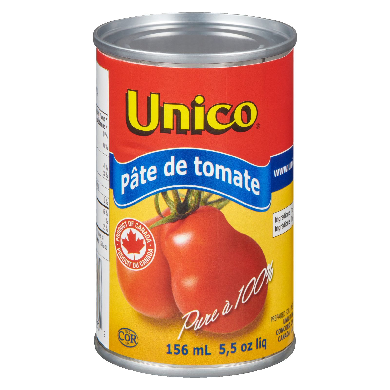 Unico Pâte de tomates — photo du produit (français)
