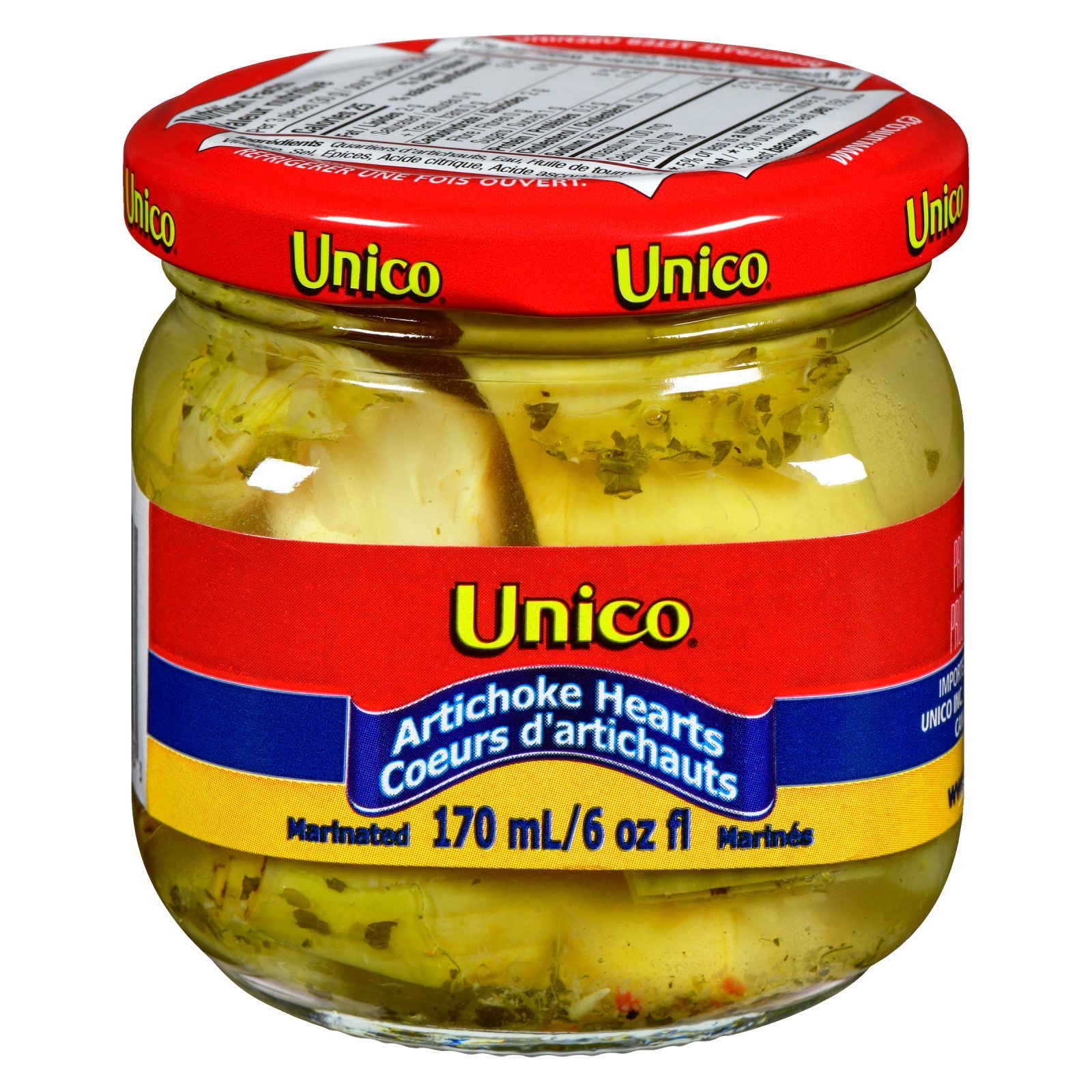 Unico Marinated Artichokes — product image - 170 mL