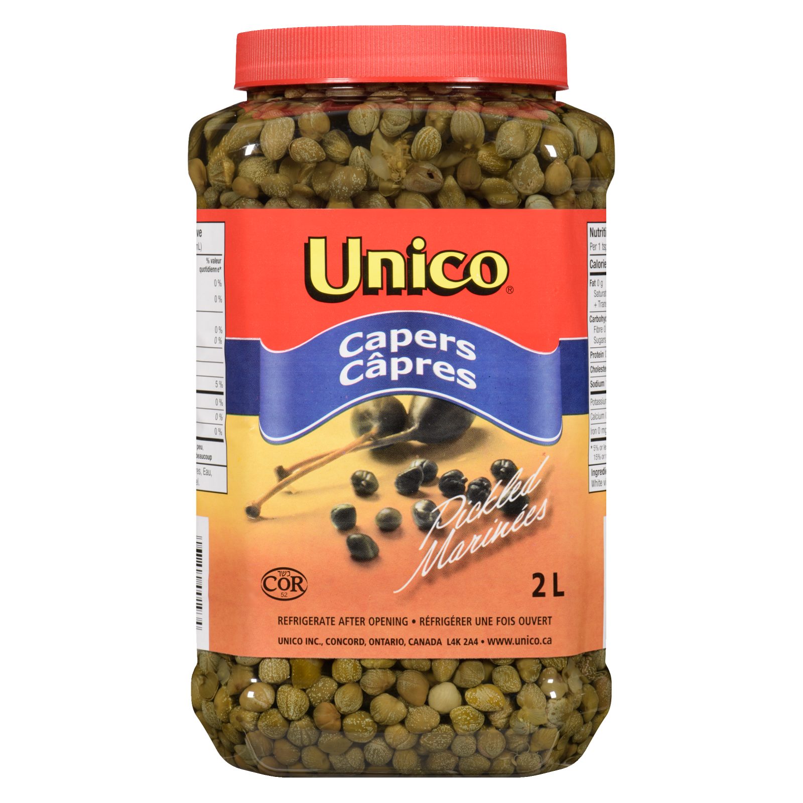 Unico Capers — product image 2L