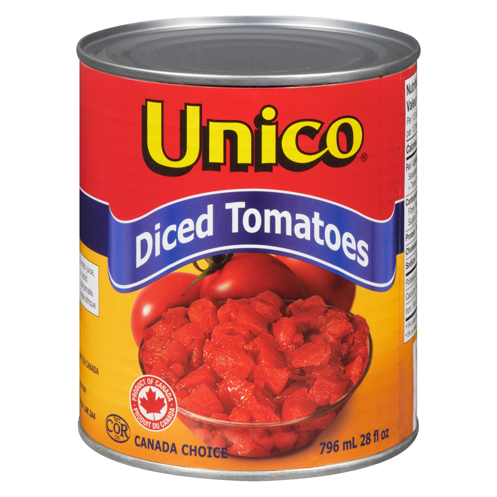 Unico Diced Tomatoes — product photo