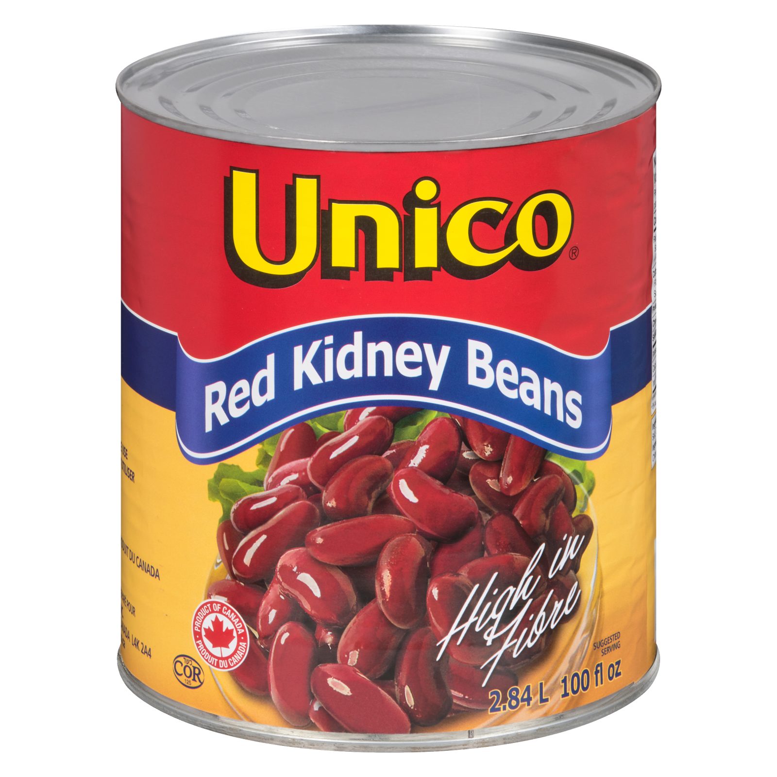 Unico Red Kidney Beans — product image - 2.84L