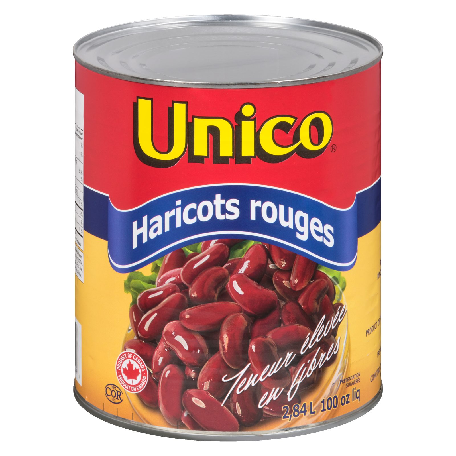 Unico Haricots rouges — image du produit - 2.84L