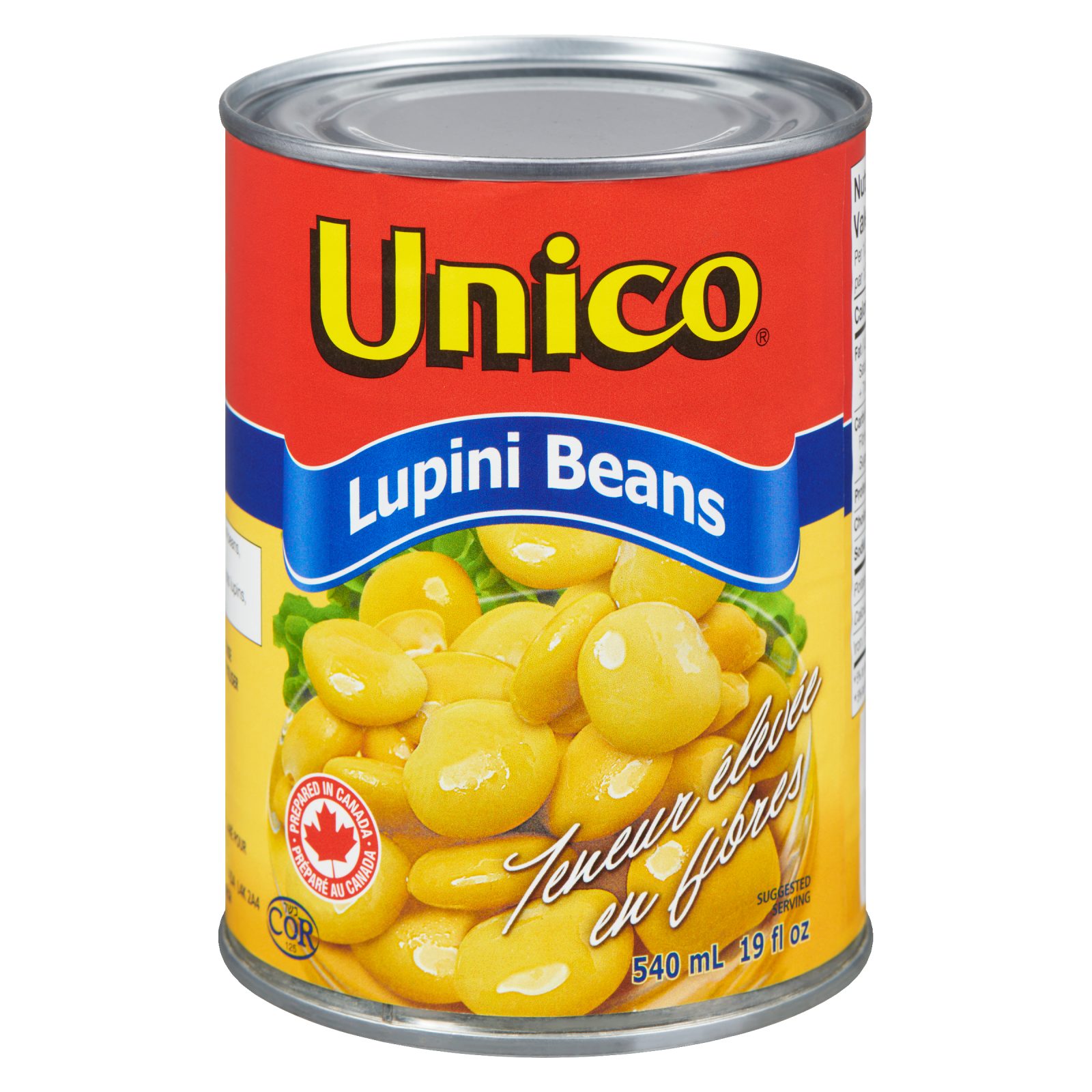 Unico Lupini Beans — product photo