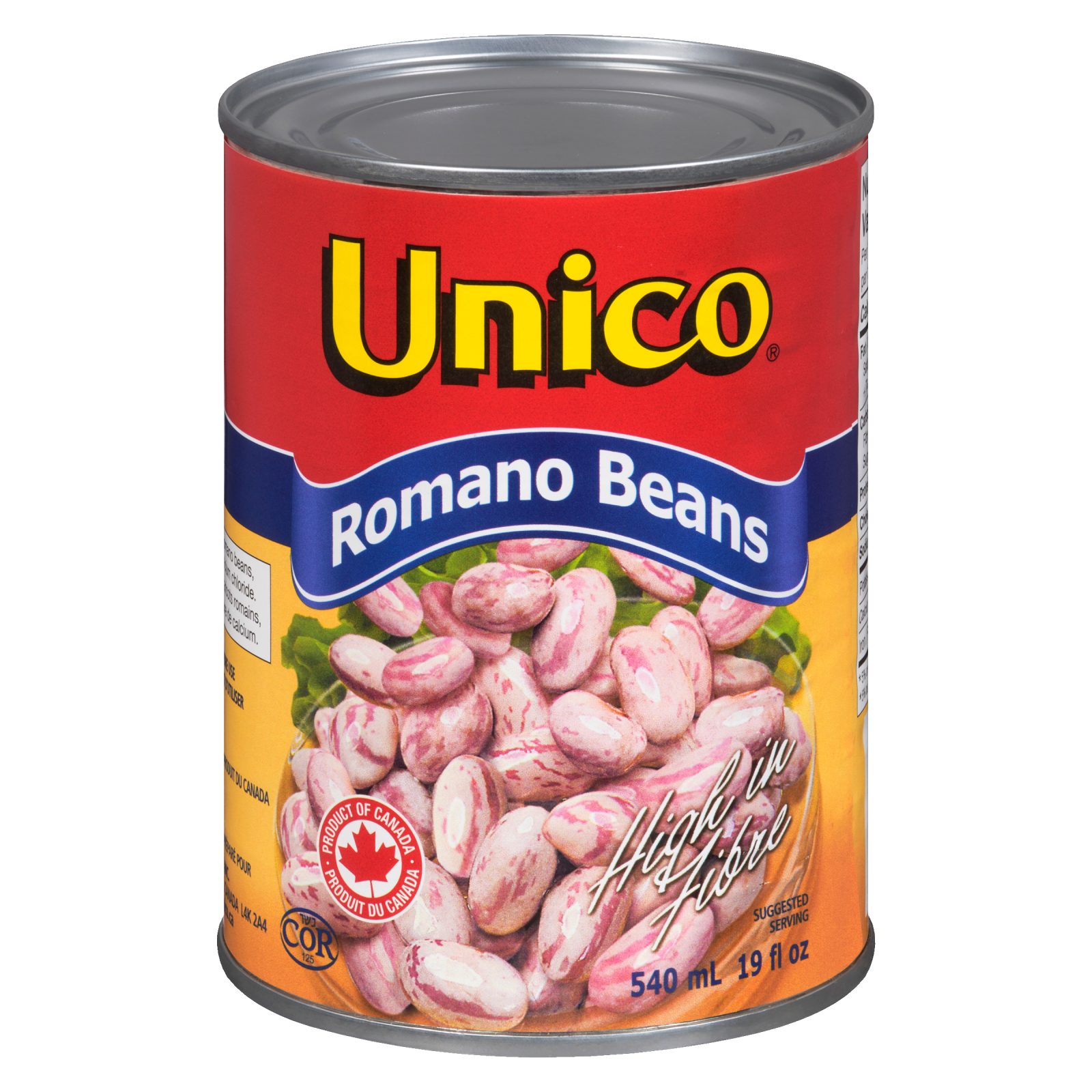 Unico Romano Beans — product photo