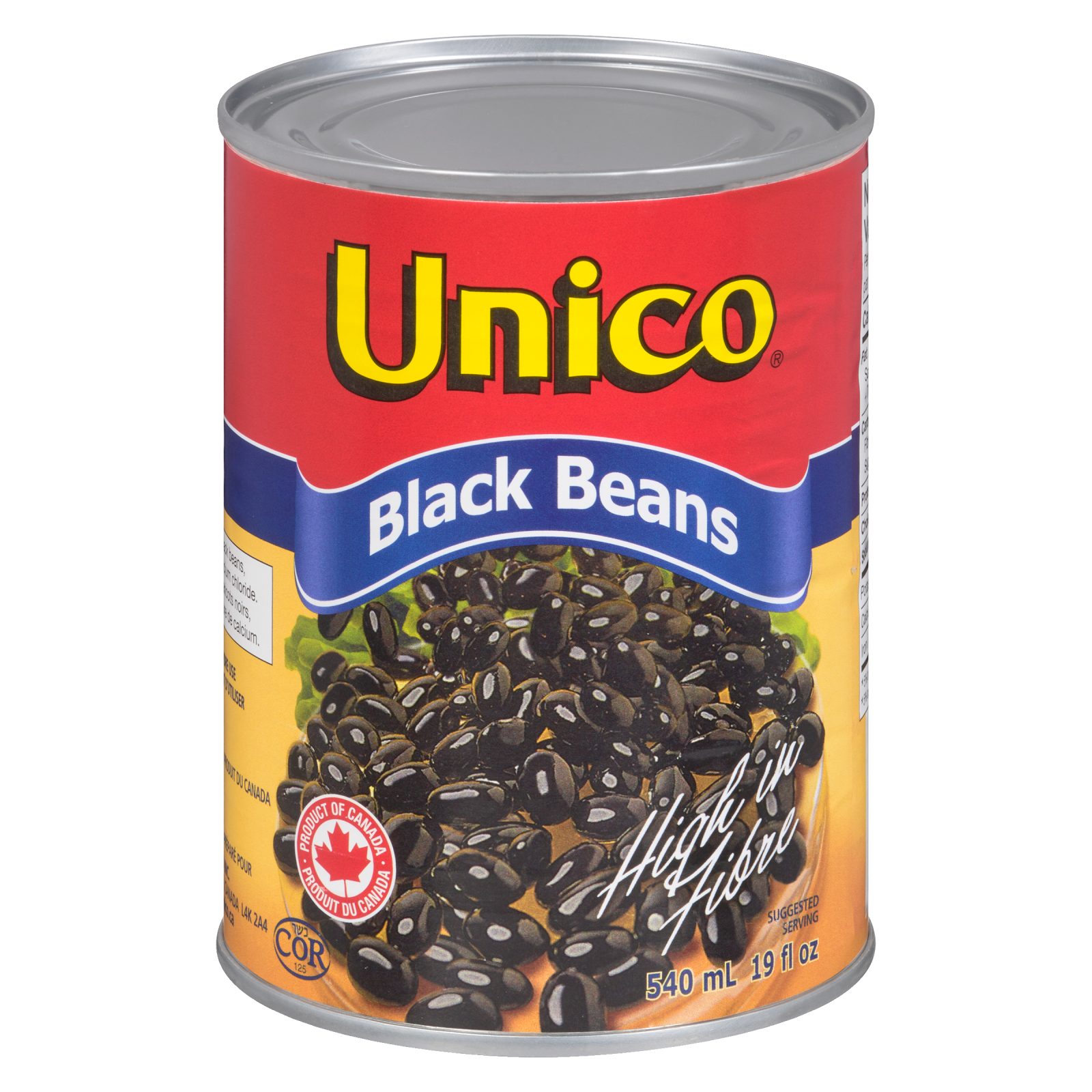 Unico Black Beans — product photo