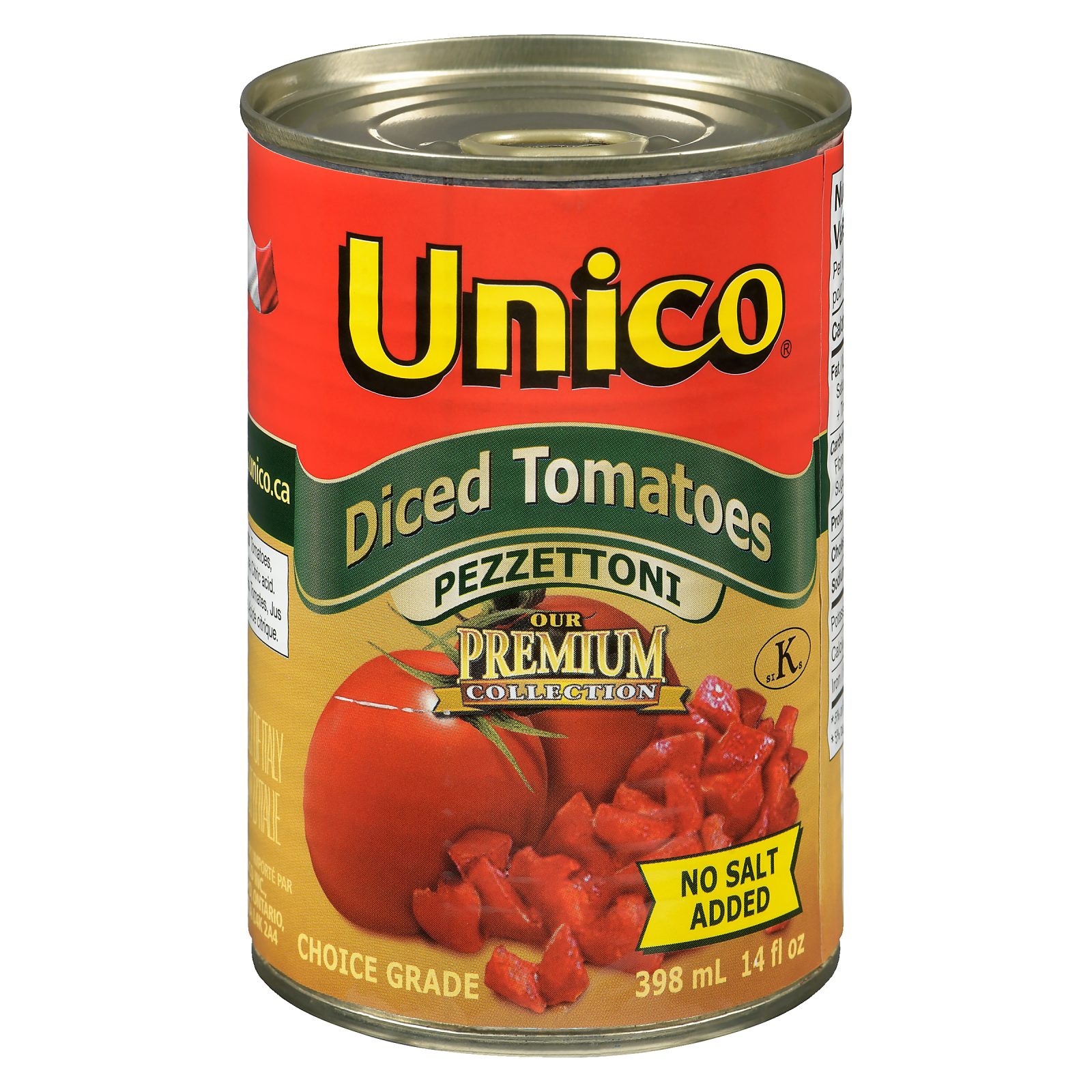 Unico Diced Tomatoes — Pezzettoni — product photo