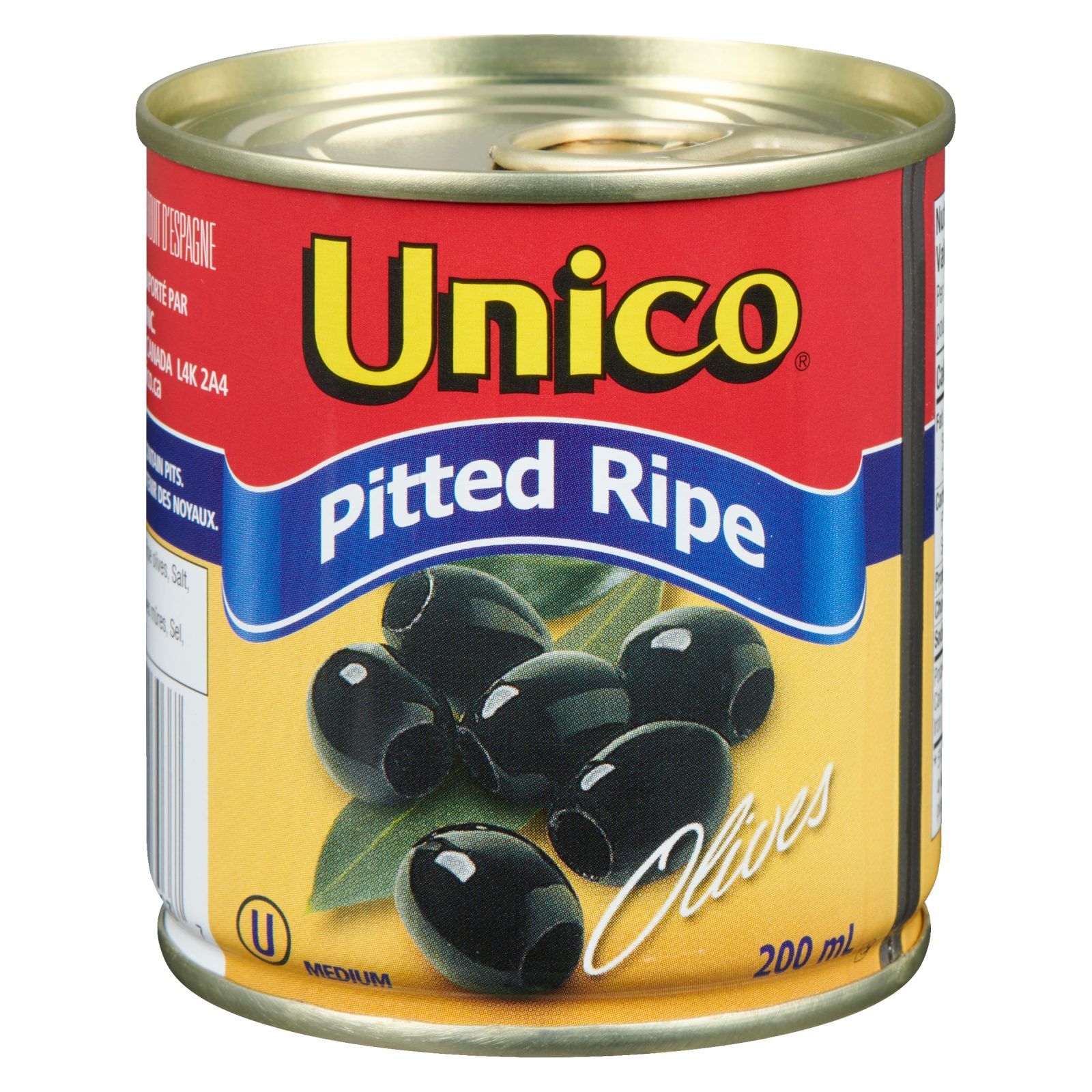 Unico Pitted Ripe Olives — product photo