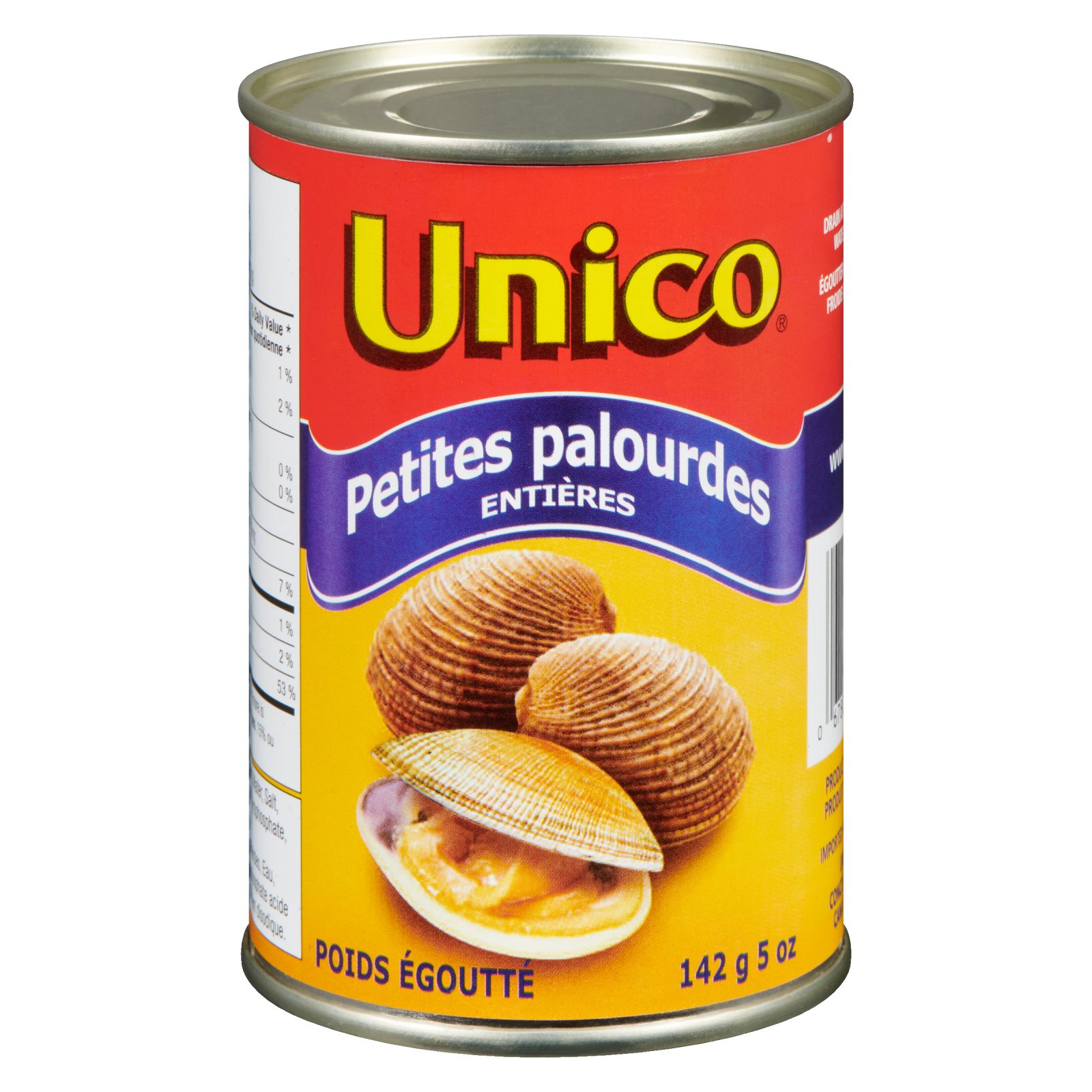 Unico Petites palourdes — photo du produit (français)