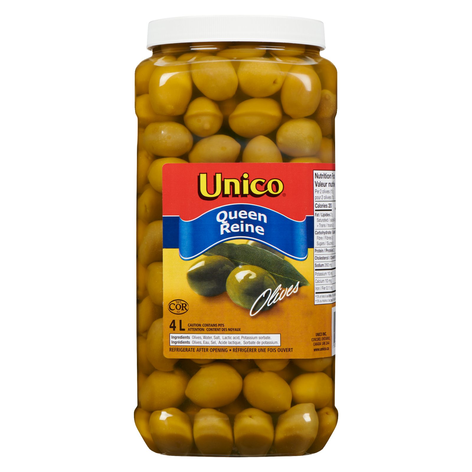 Unico Olives reines — image du produit