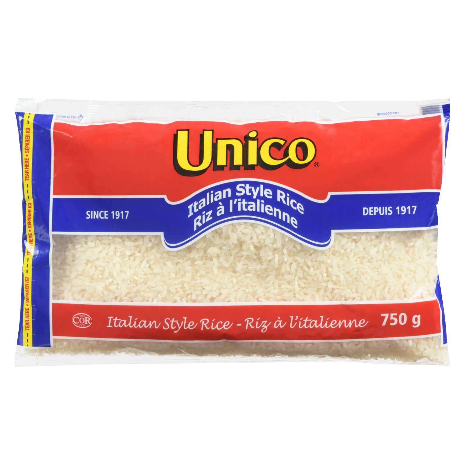 Unico Italian Style Rice — product photo