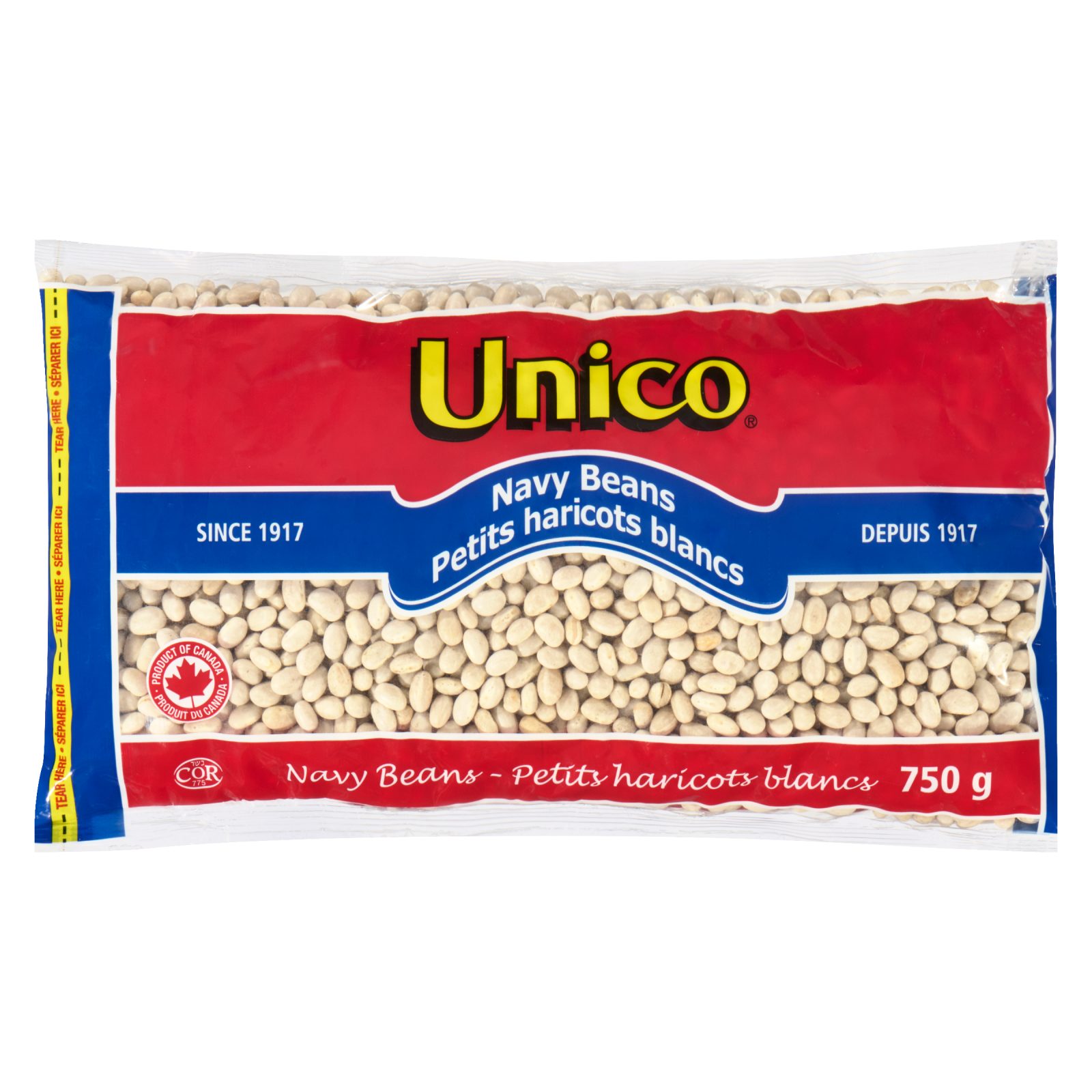 Unico Dry Navy Beans — product photo