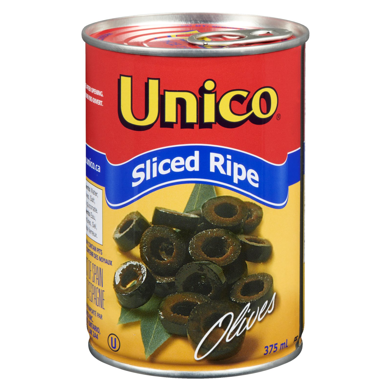 Unico Sliced Ripe Olives — product photo