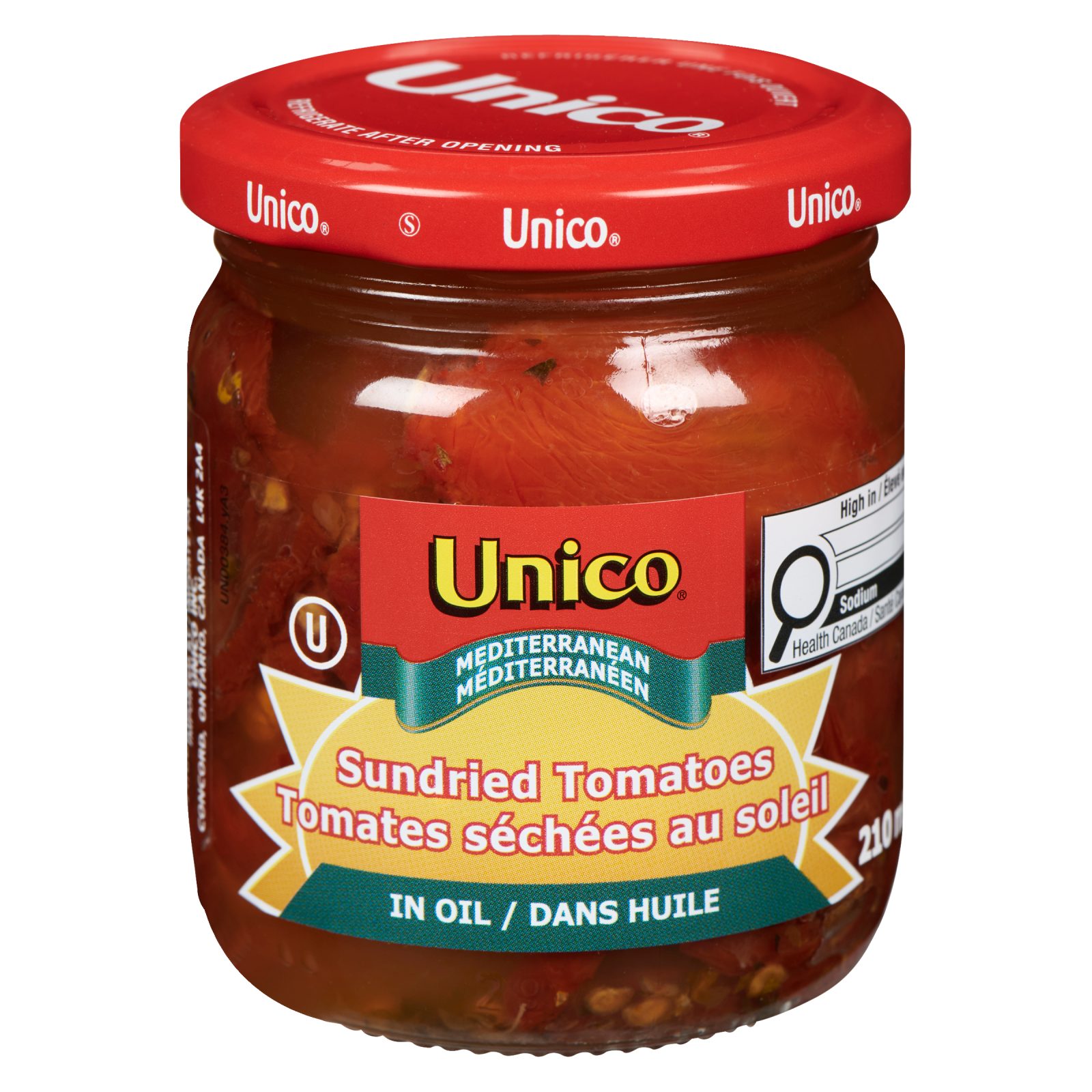 Unico Sun-Dried Tomatoes — Whole — product photo