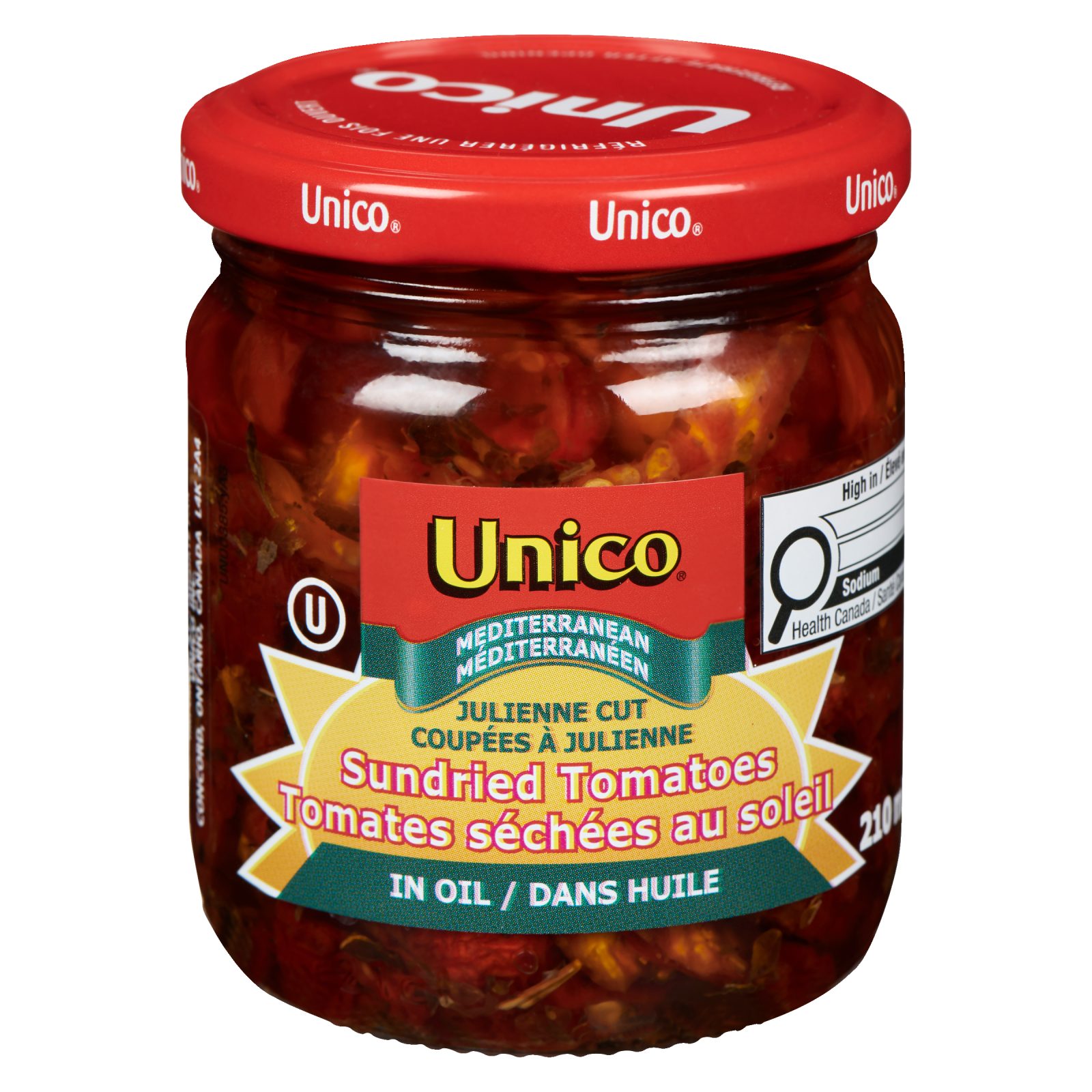 Unico Sun-Dried Tomatoes — Julienne — product photo