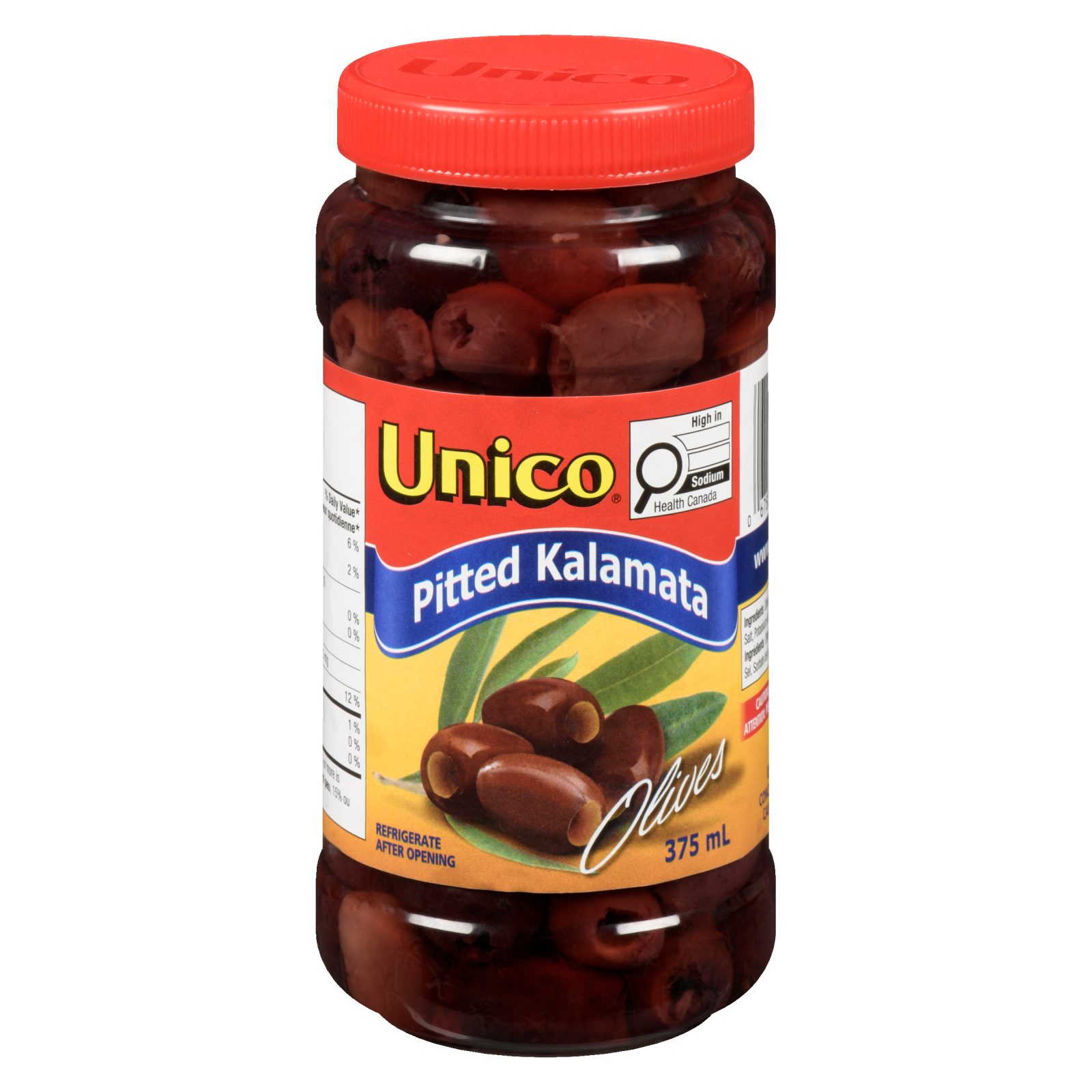 Unico Pitted Kalamata Olives — product photo
