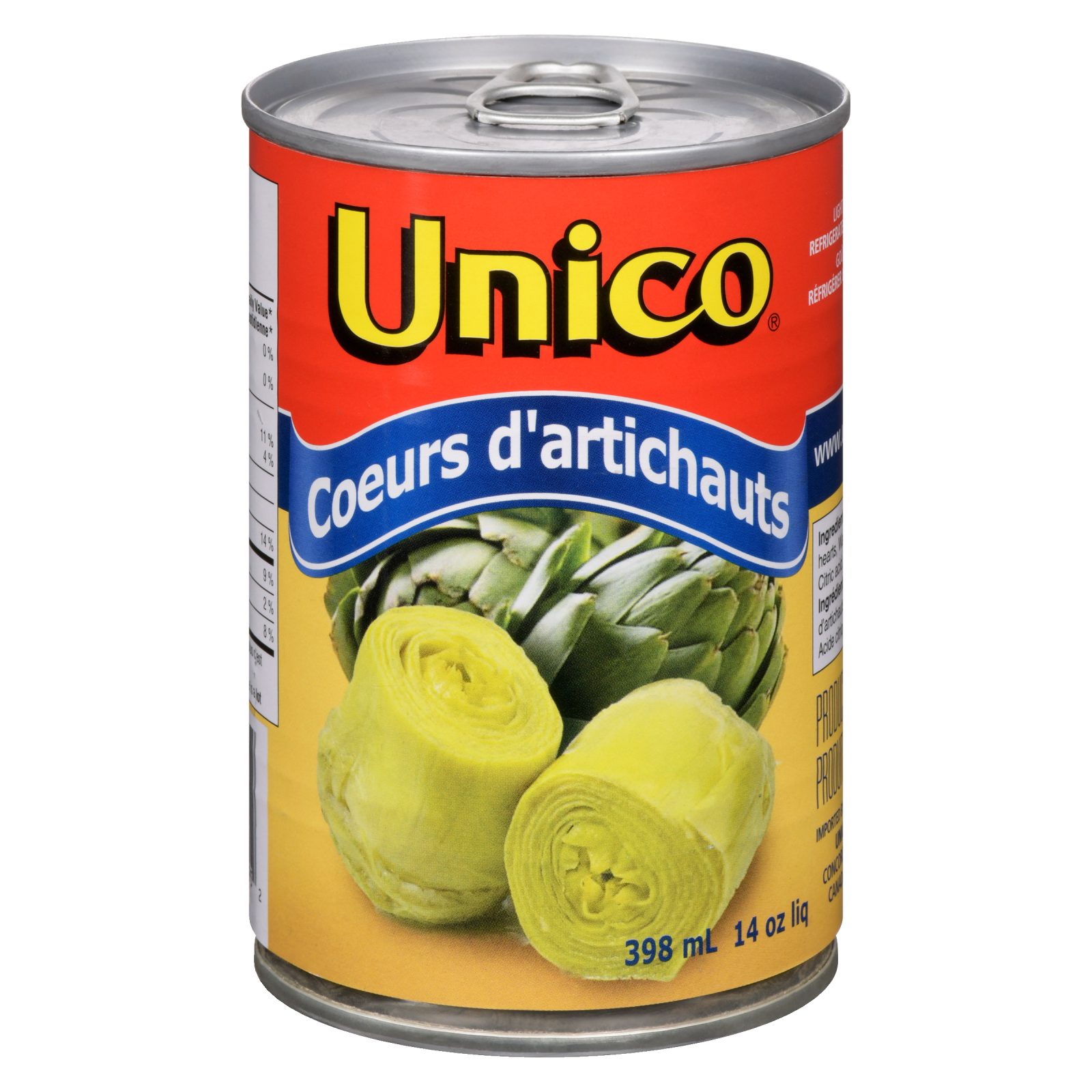 Unico Cœurs d'artichauts — photo du produit (français)