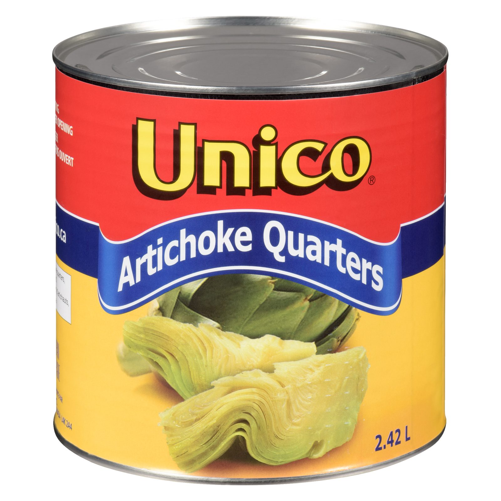 Unico Artichoke Quarters — product image - 2.42 L
