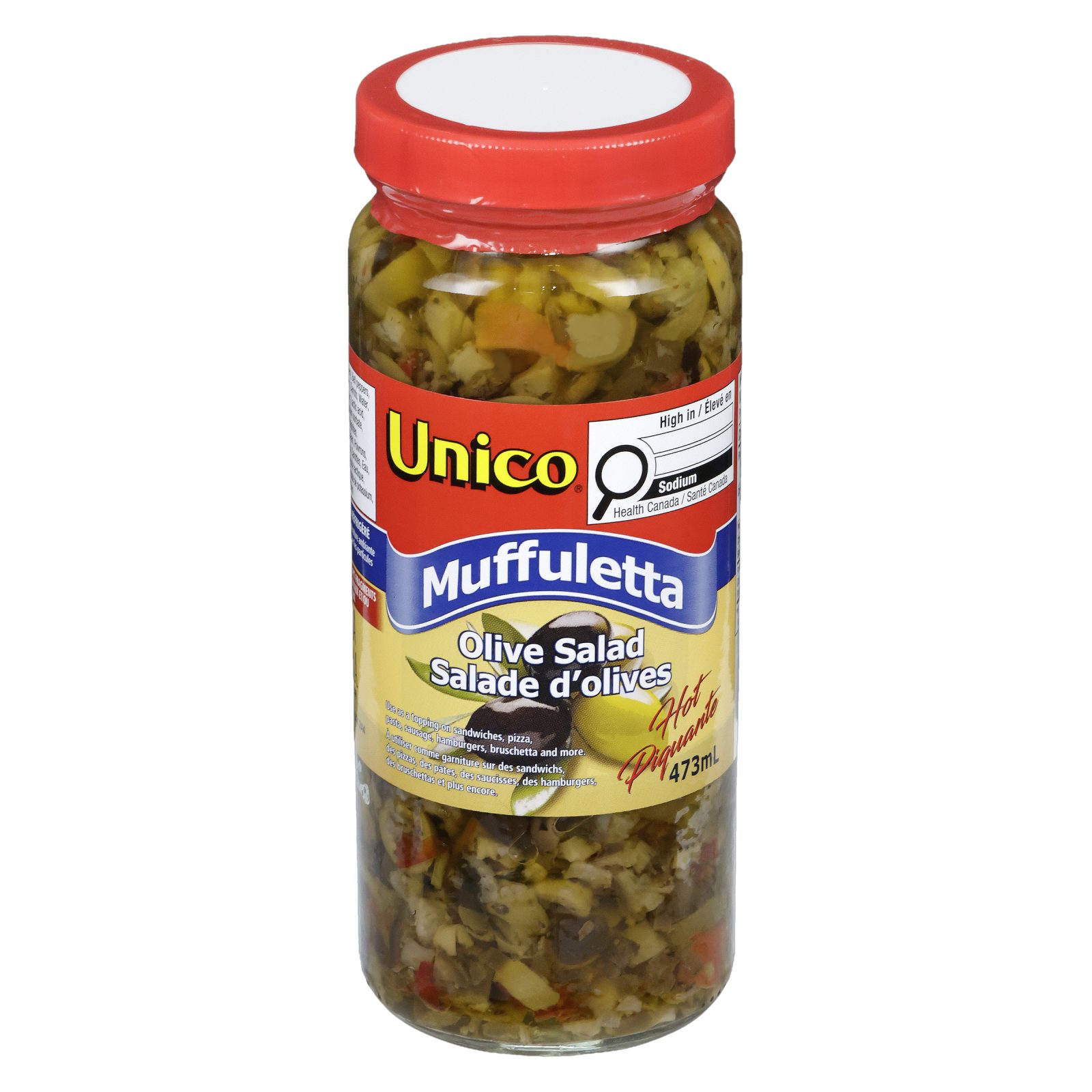 Unico Muffuletta Olive Salad — Hot — product photo