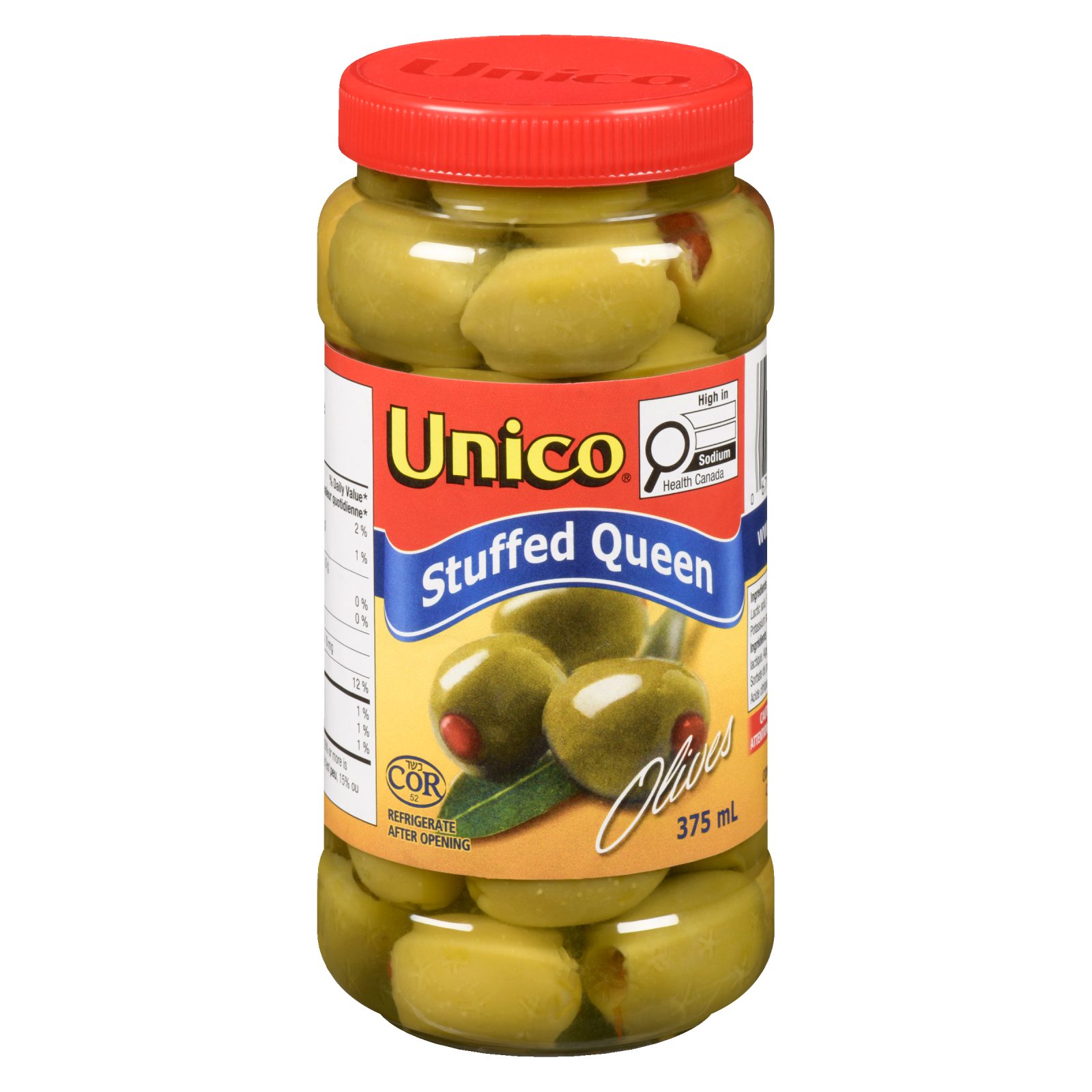 Unico Stuffed Queen Olives — product photo