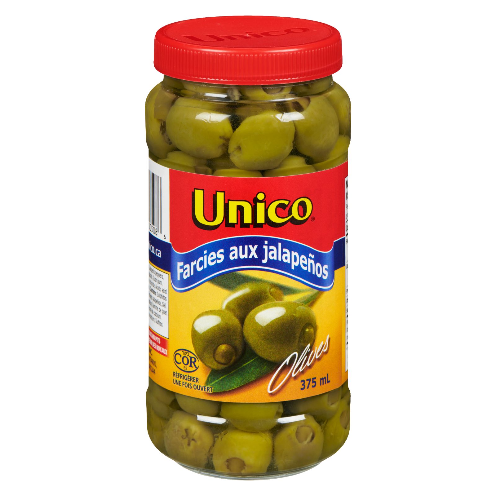 Unico Olives farcies au jalapeño — photo du produit (français)