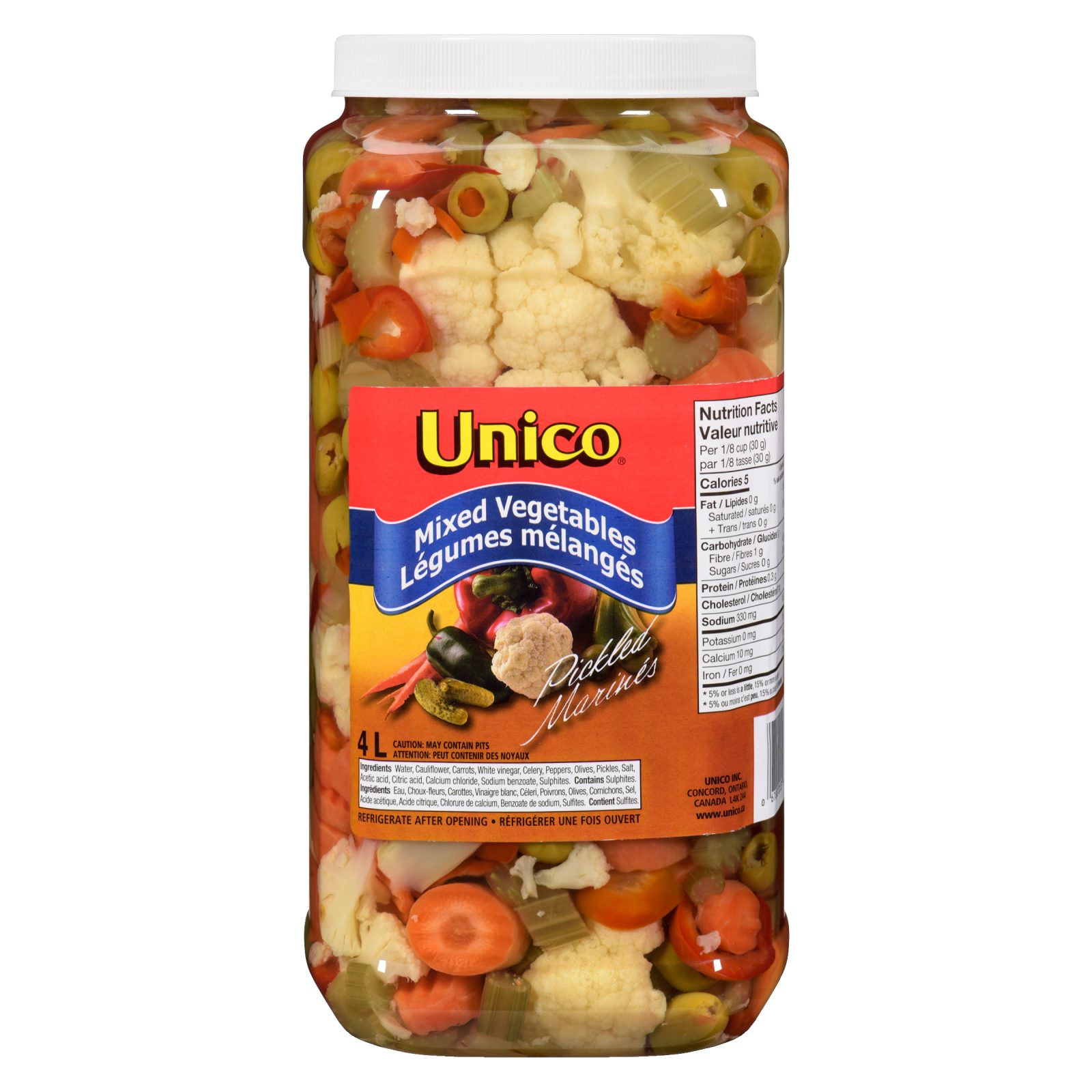 Unico Giardiniera — product image - 4L
