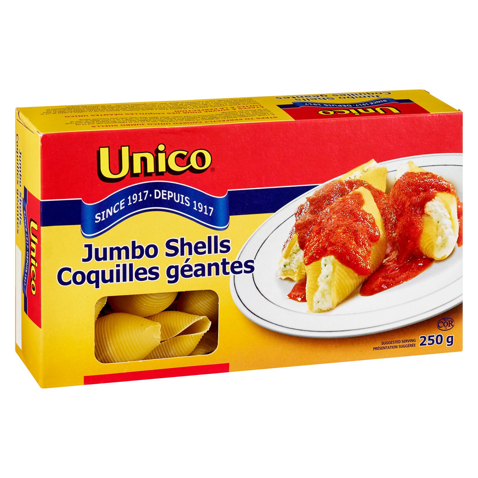 Unico Jumbo Shells — product photo