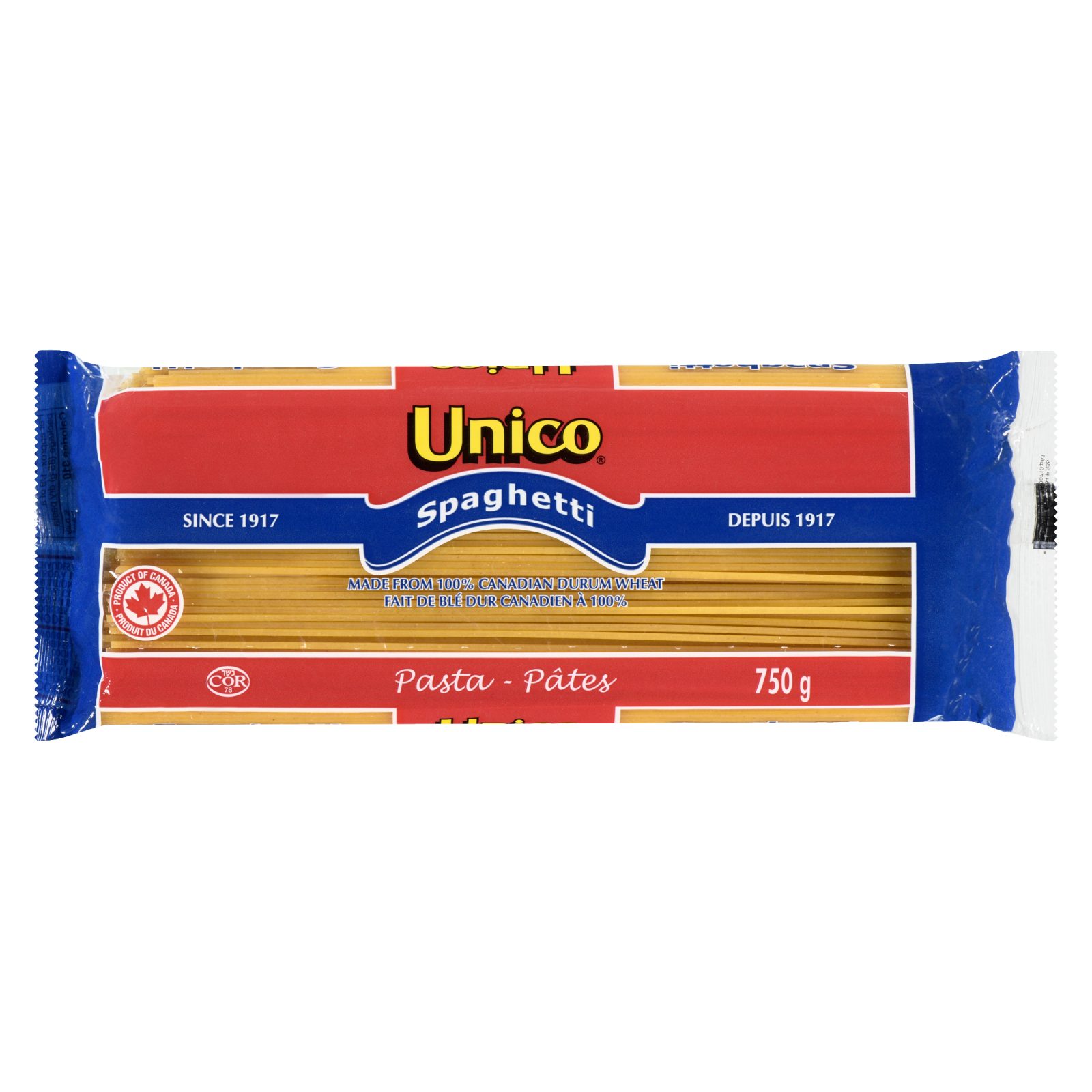 Unico Spaghetti — image du produit - 750 g