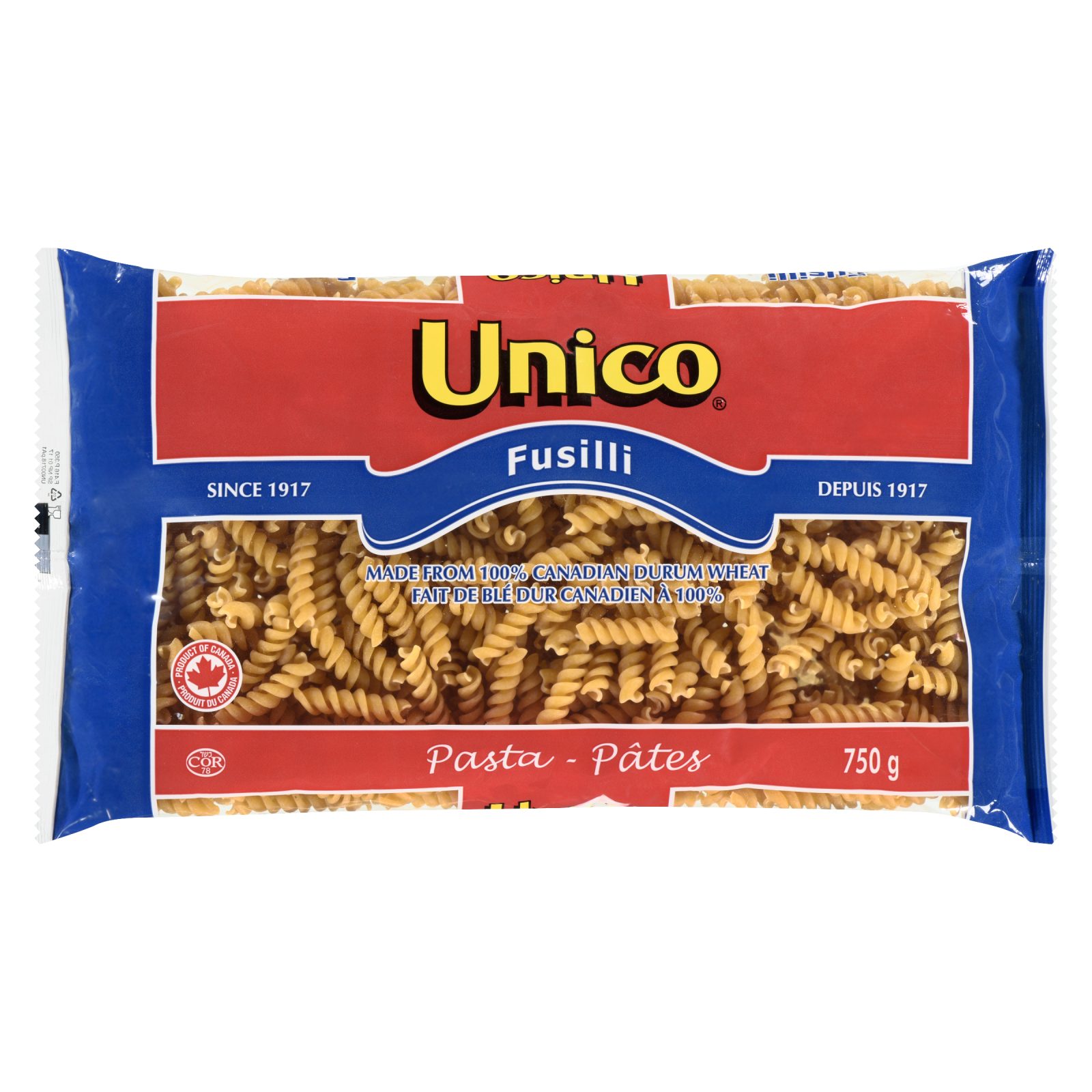 Unico Fusilli — image du produit - 750 g