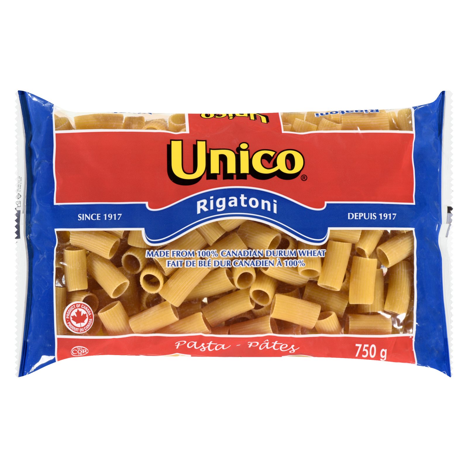 Unico Rigatoni — image du produit - 750 g