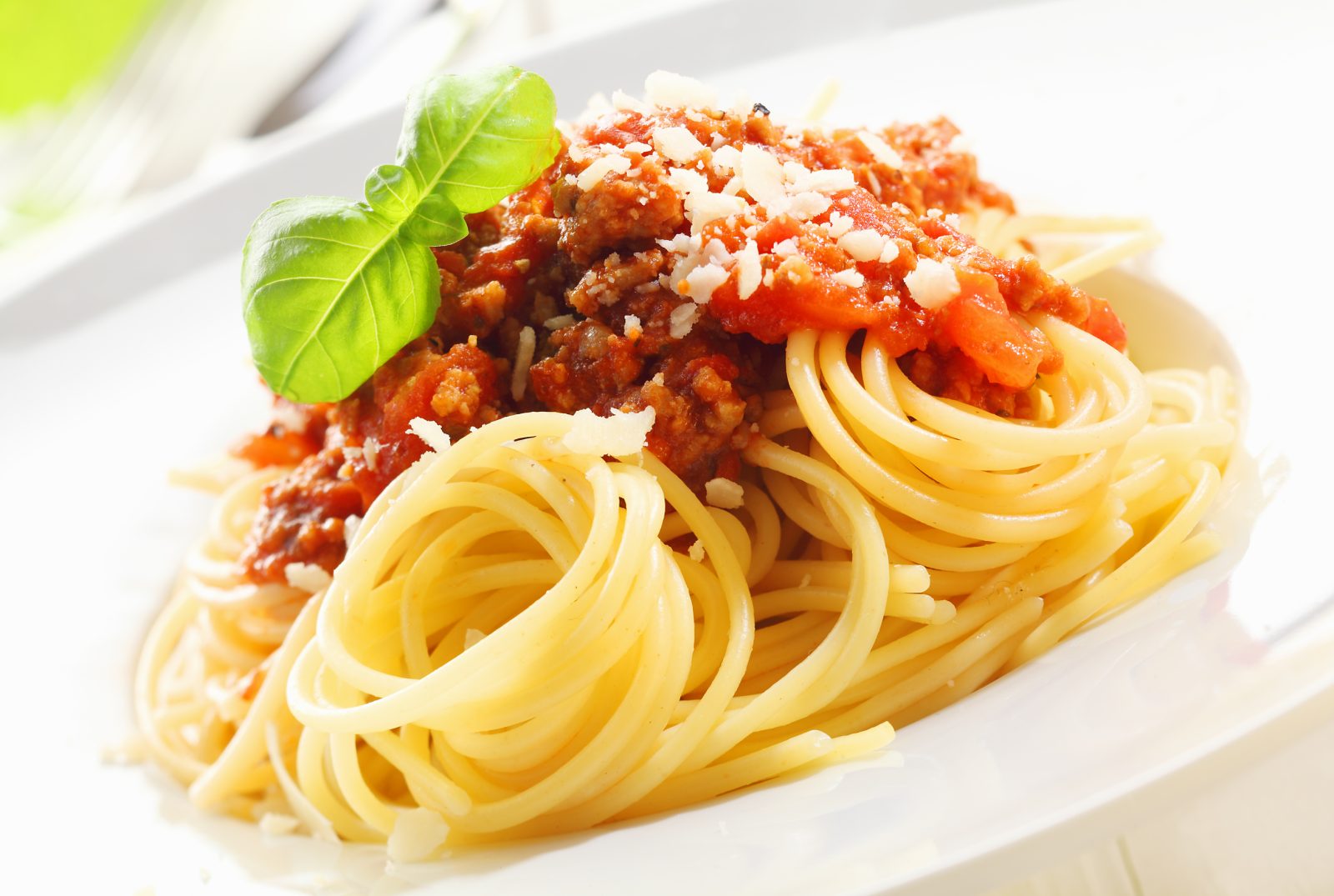 Spaghetti Bolognese — prepared dish