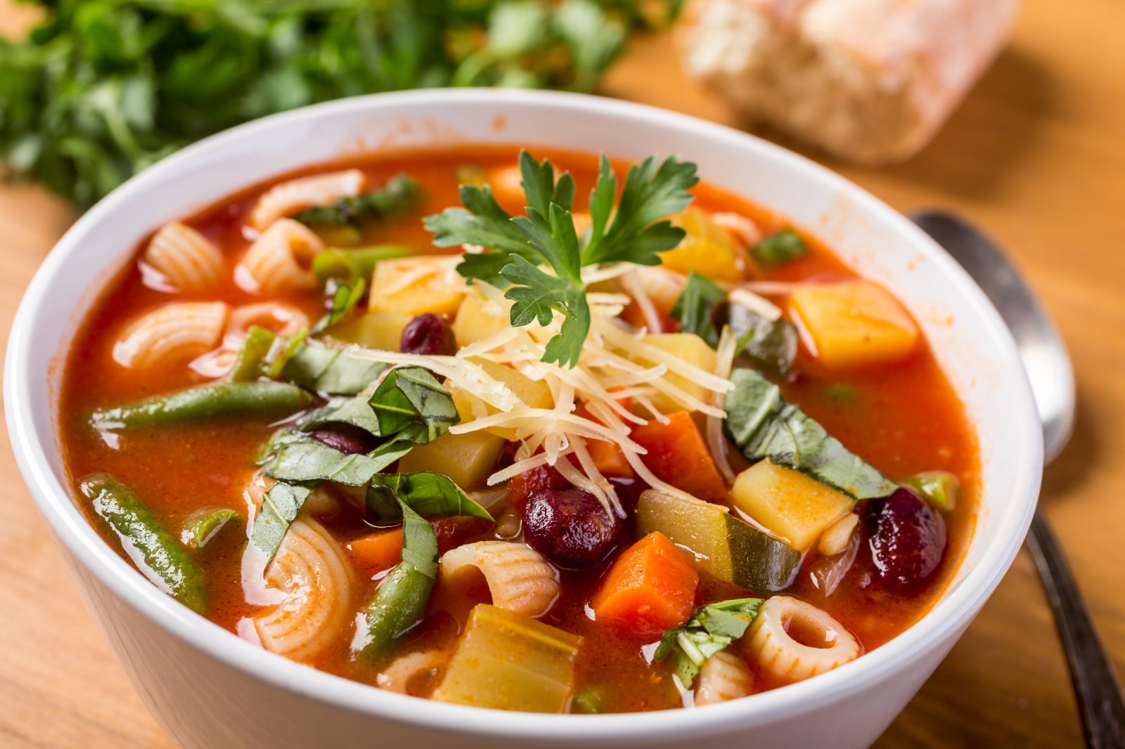 Minestrone Soup — prepared dish