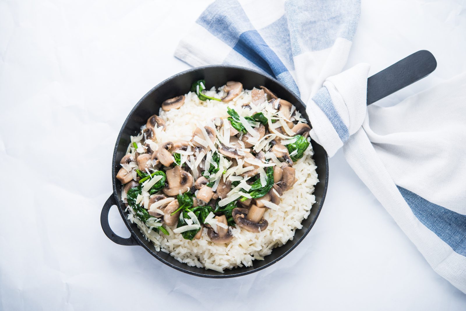 Florentine Risotto — prepared dish