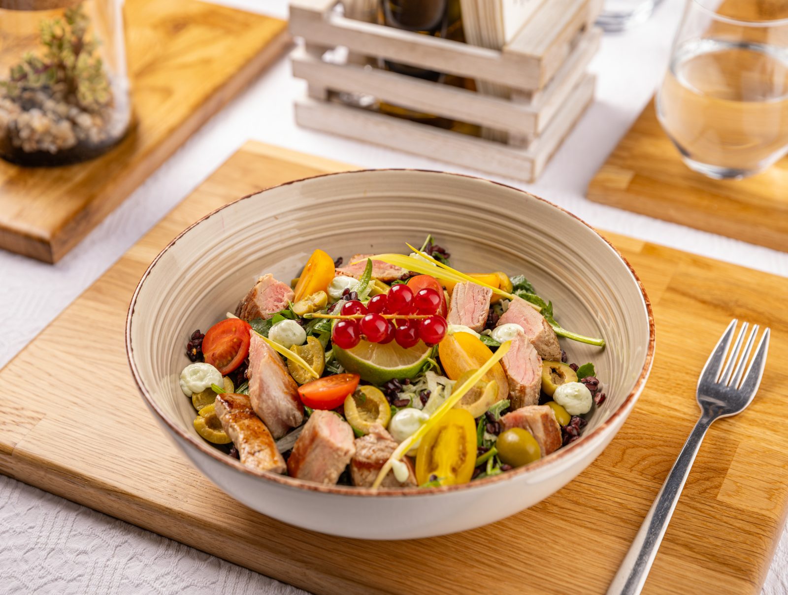 Rice with Tuna and Caper Sauce — prepared dish