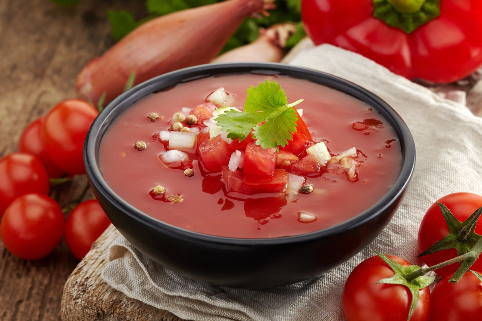 Gazpacho Soup — prepared dish
