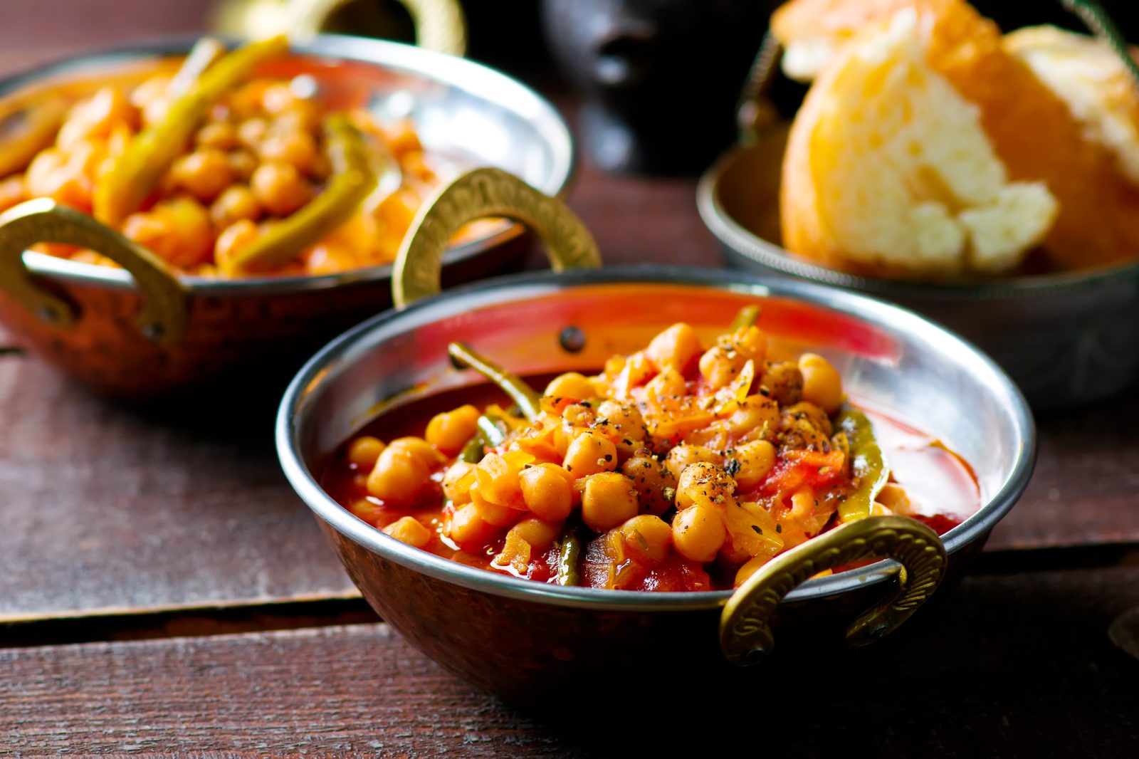 Chick Peas with Saffron — prepared dish