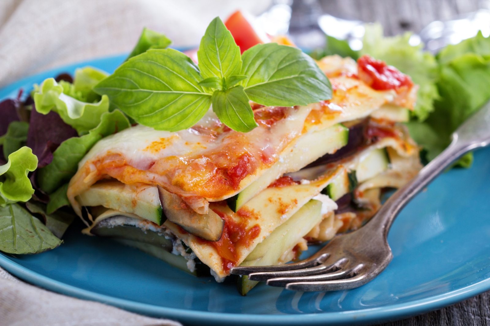 Eggplant Lasagne — prepared dish