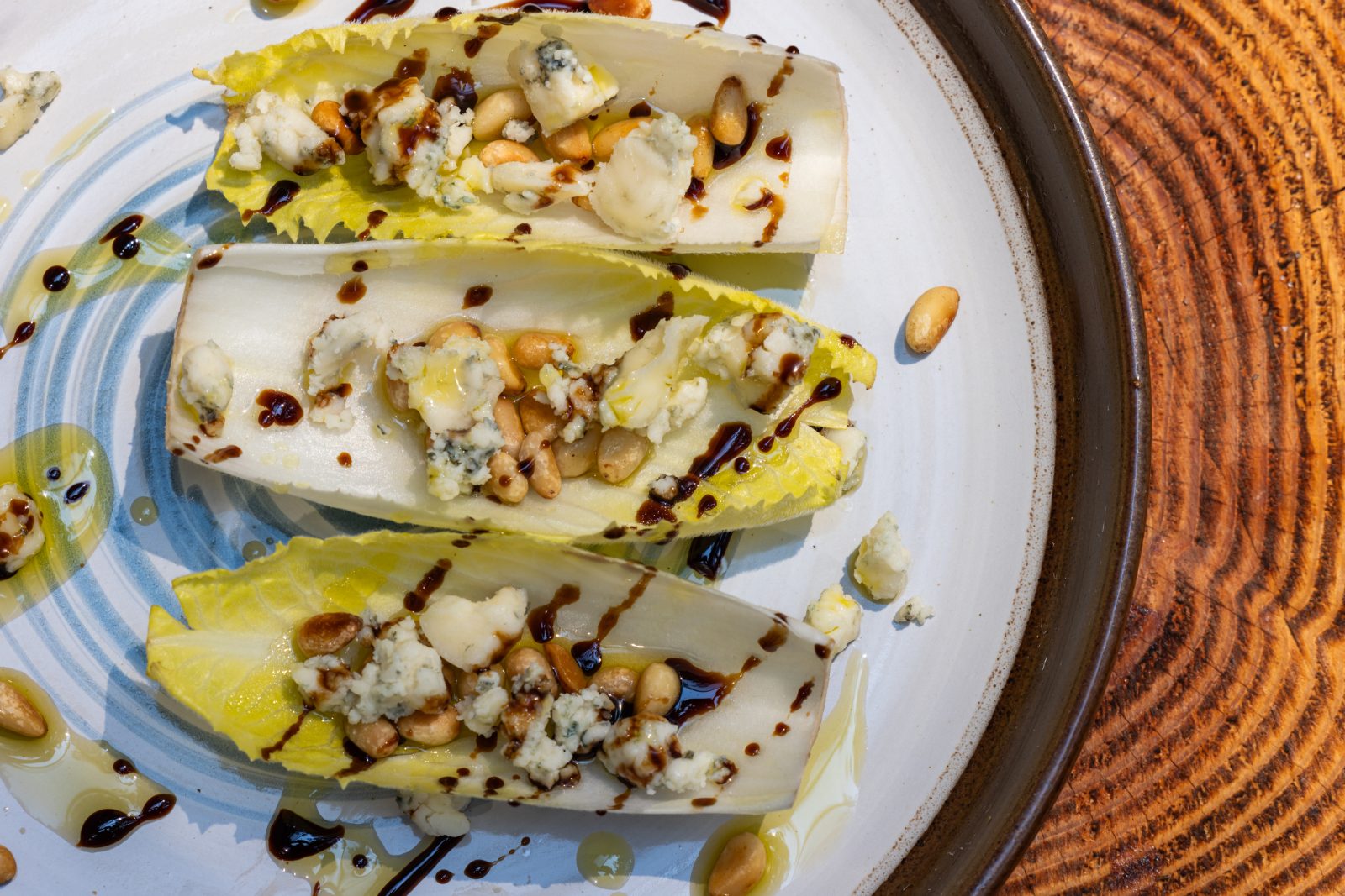 Belgian Endive Boats — prepared dish