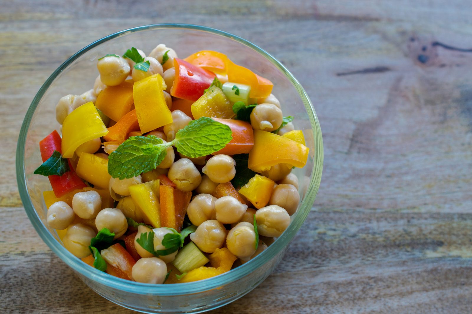 Chick Pea Antipasto — prepared dish