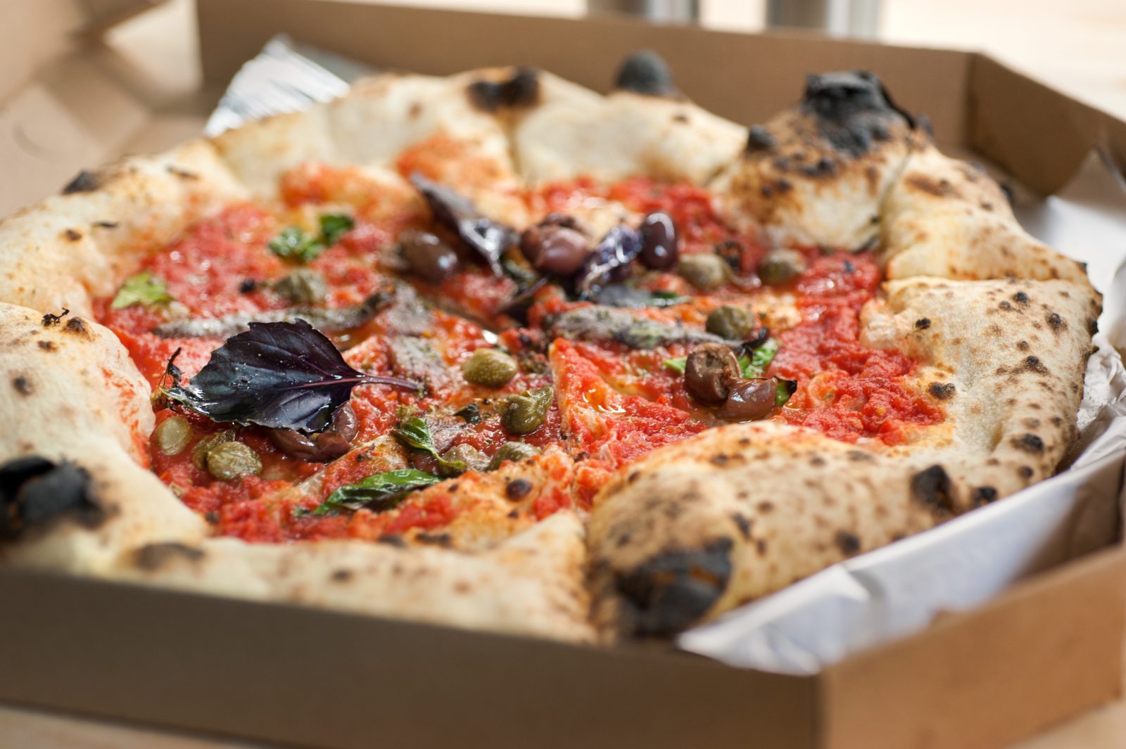 Neapolitan Pizza — prepared dish