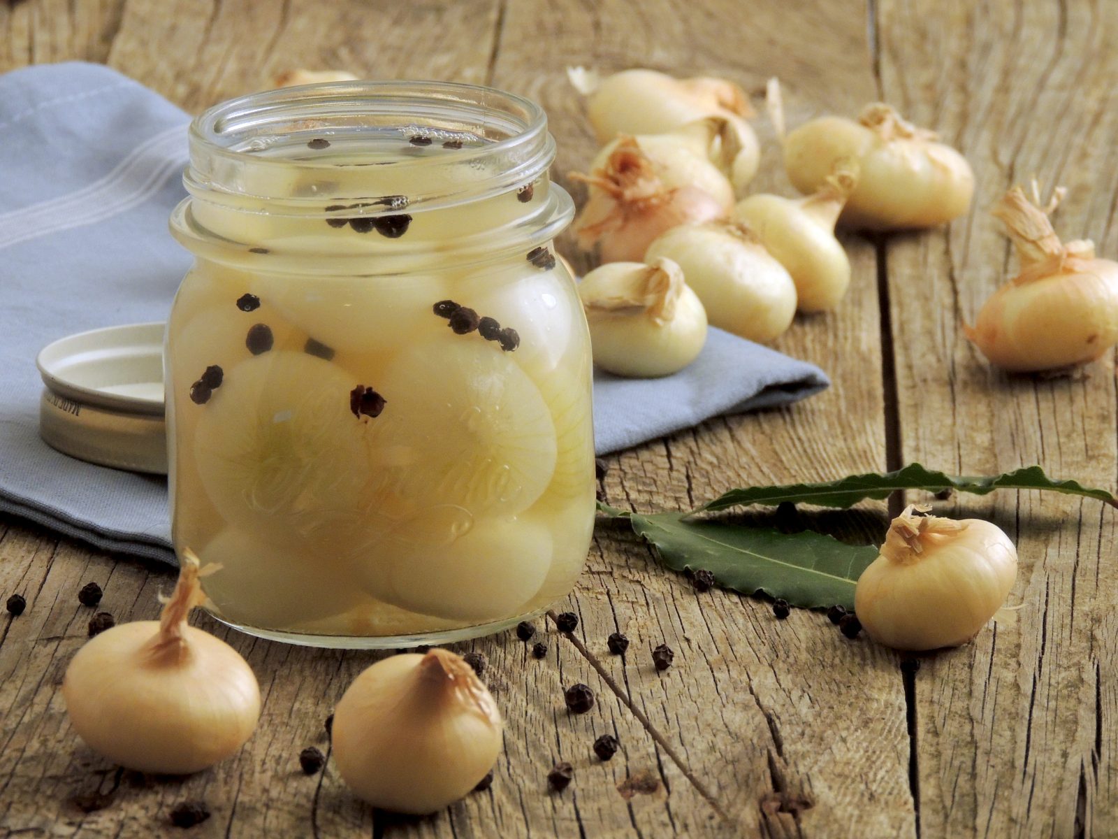 Oignons à la grecque — plat préparé