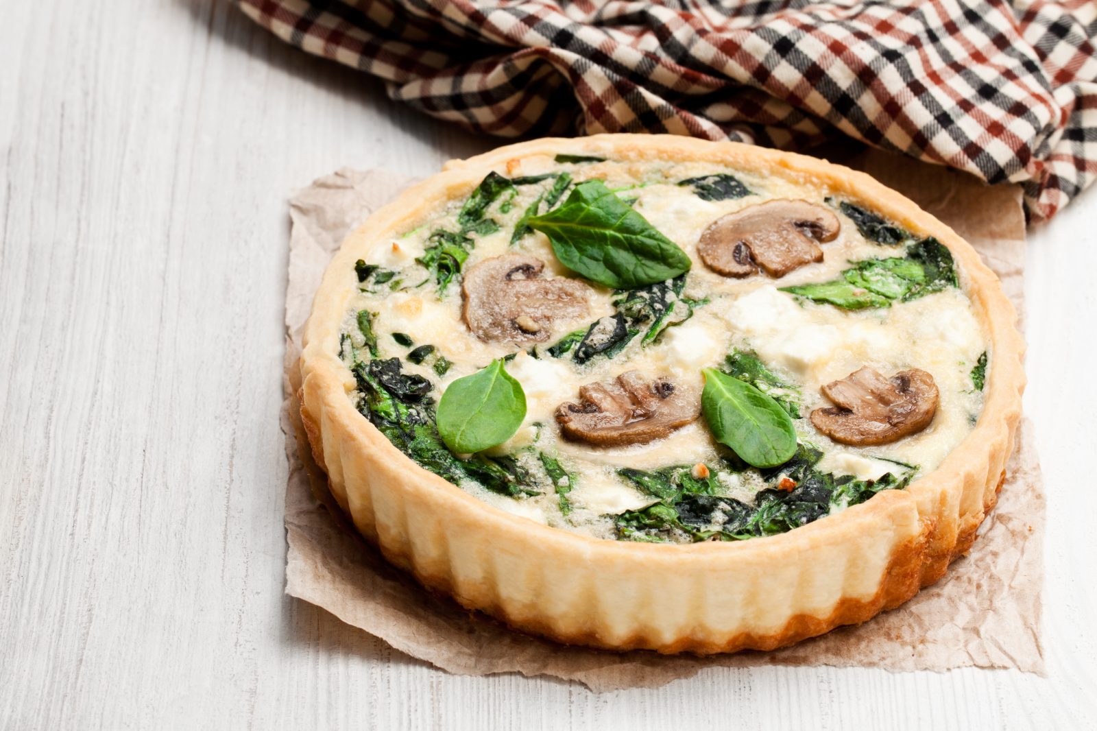 Vegetable Tart — prepared dish
