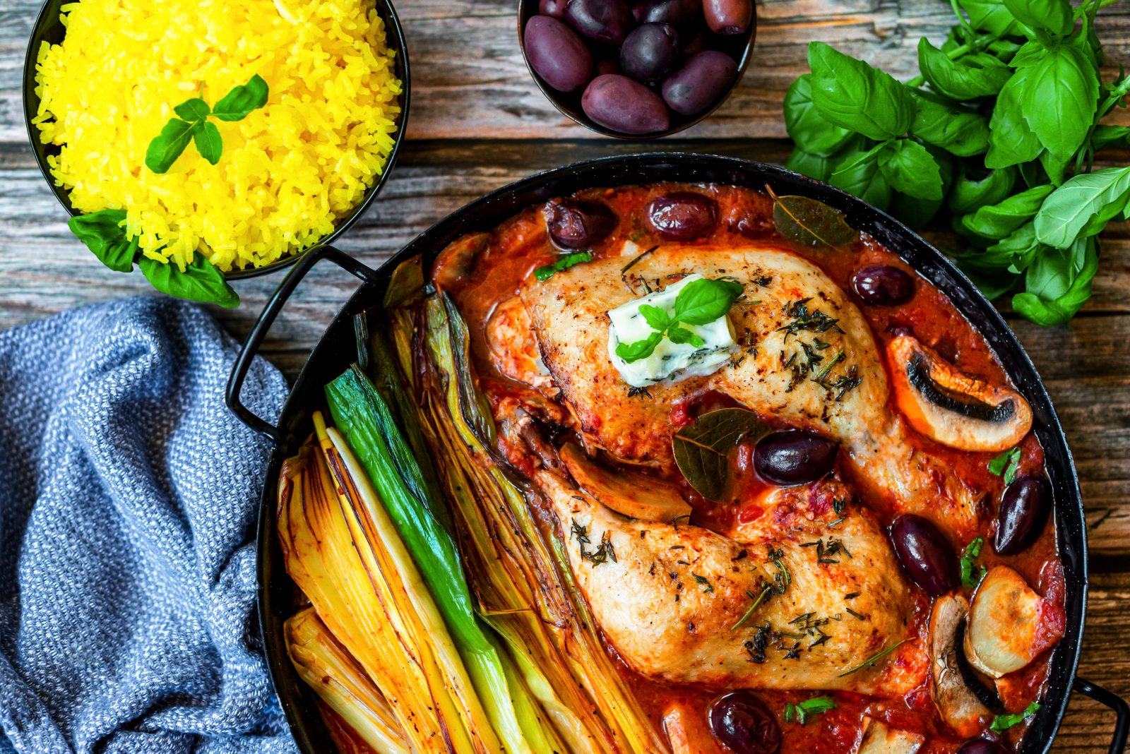 Poulet Marengo — plat préparé