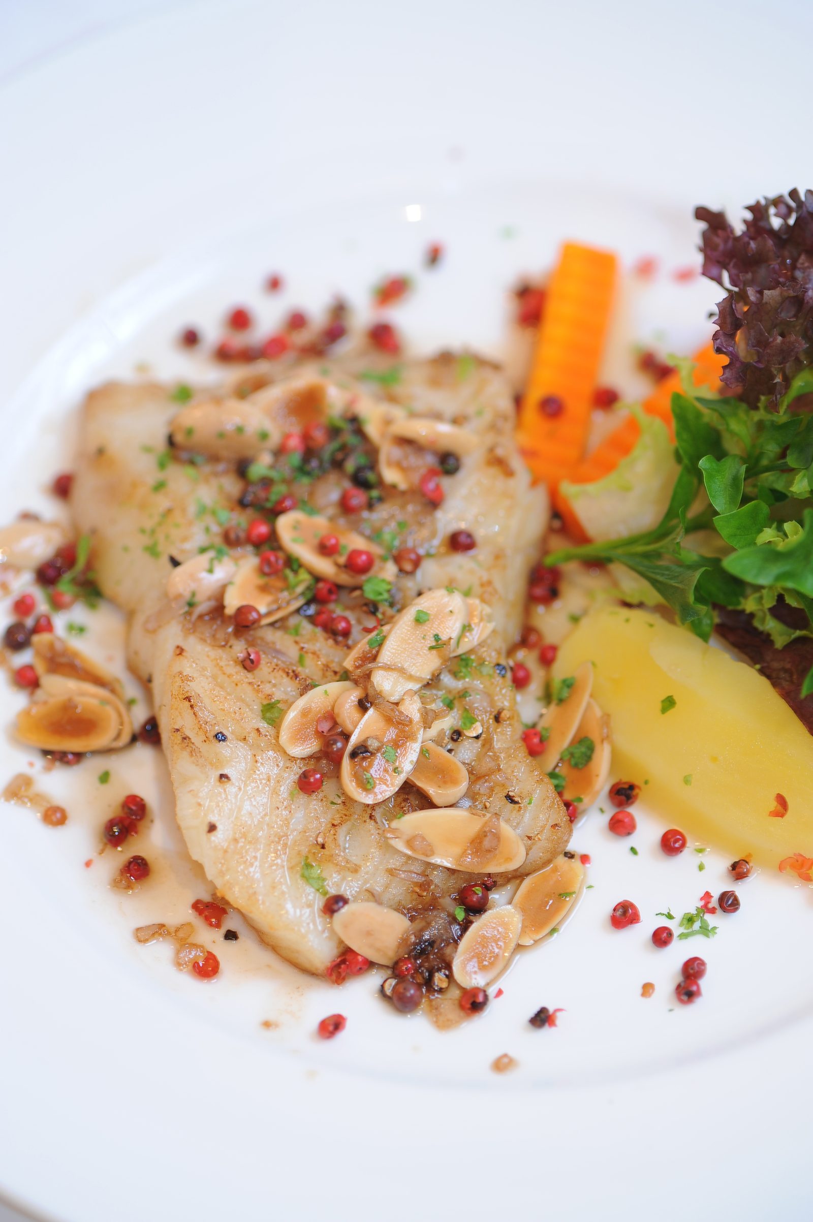 Tuna Steak with Capers — prepared dish
