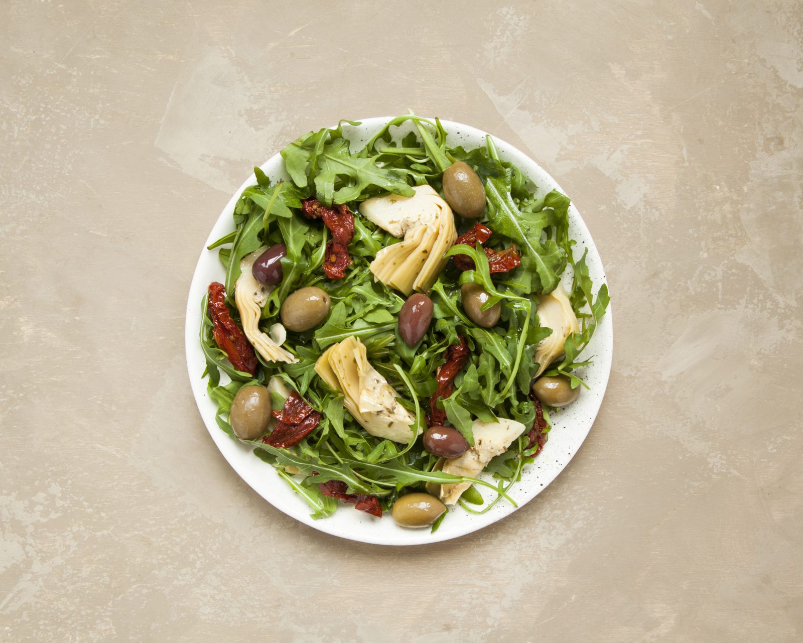 Artichoke and Sun-Dried Tomato Salad — prepared dish