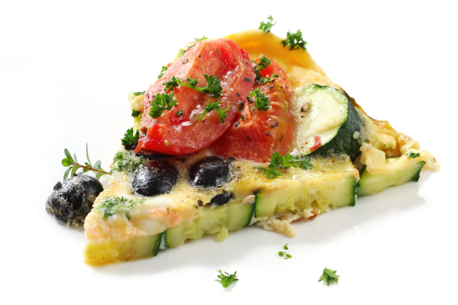 Garden Veggie Omelet — prepared dish