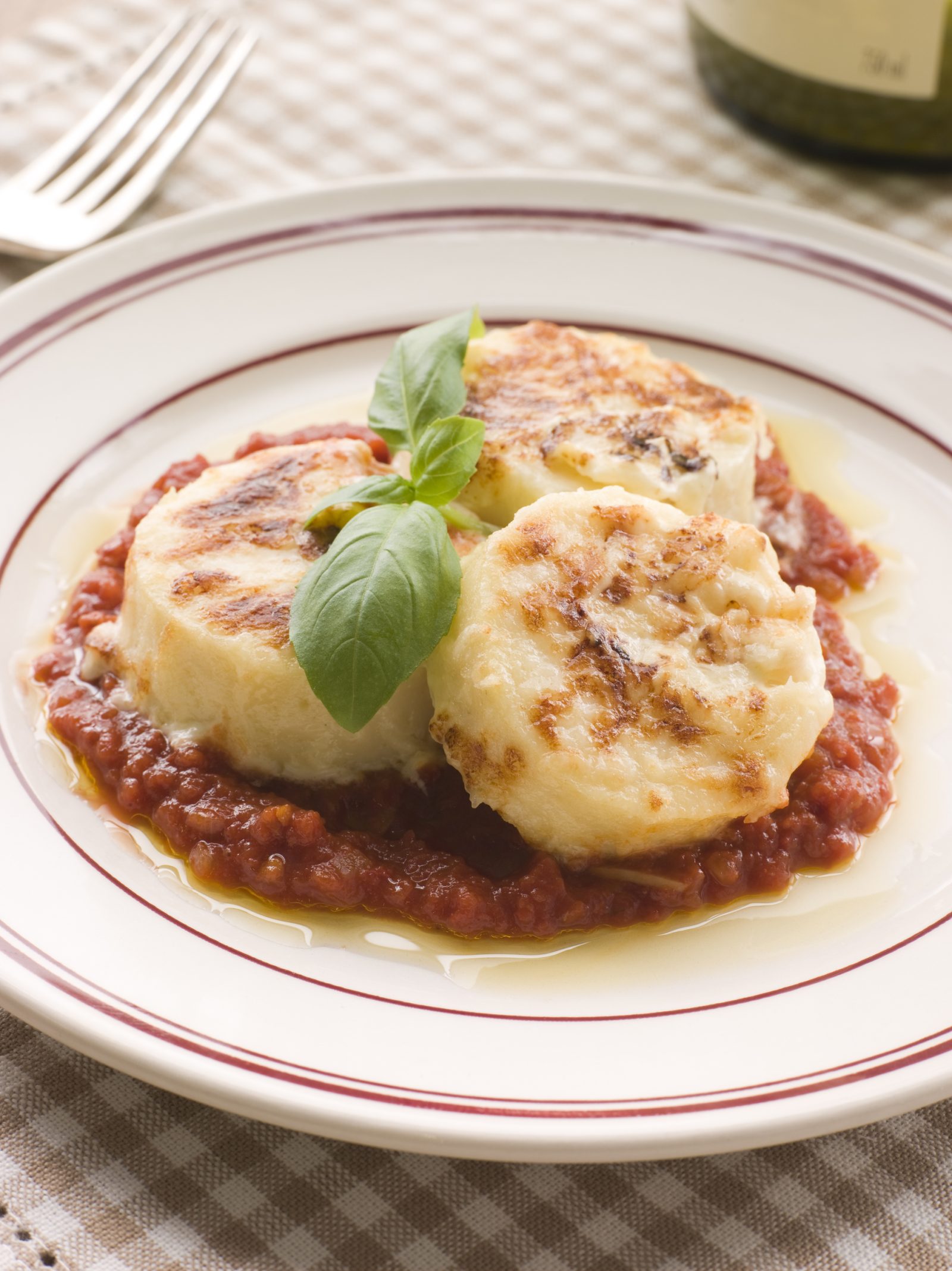 Gnoccata al Pomodoro — prepared dish