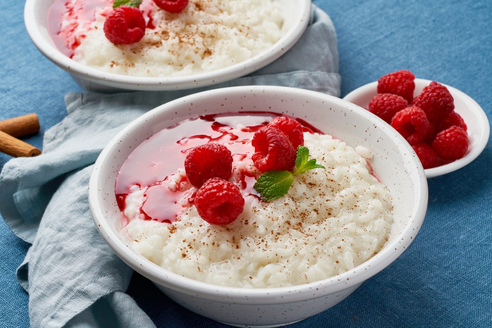 Baked Coconut Rice Pudding — prepared dish